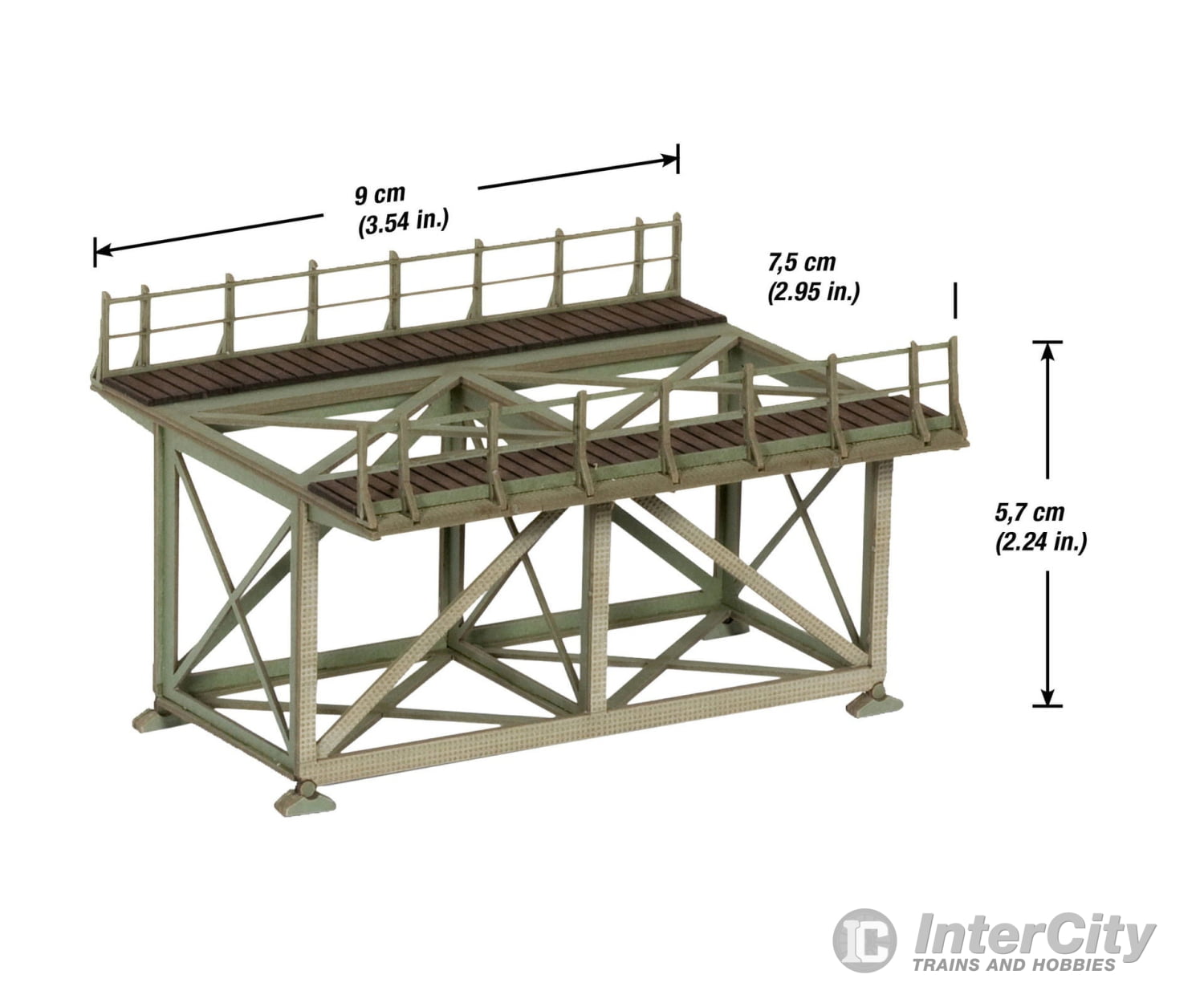 Noch 67023 HO Truss Approach Bridge Tunnels & Bridges