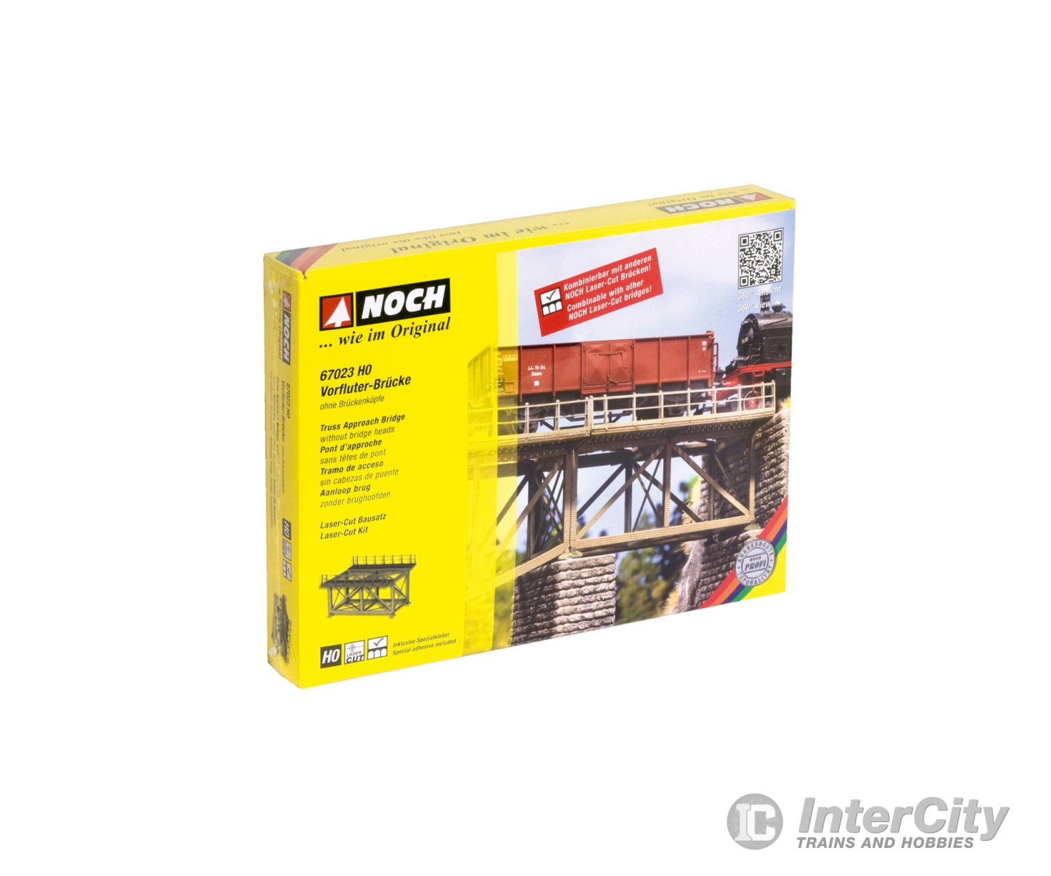 Noch 67023 HO Truss Approach Bridge Tunnels & Bridges