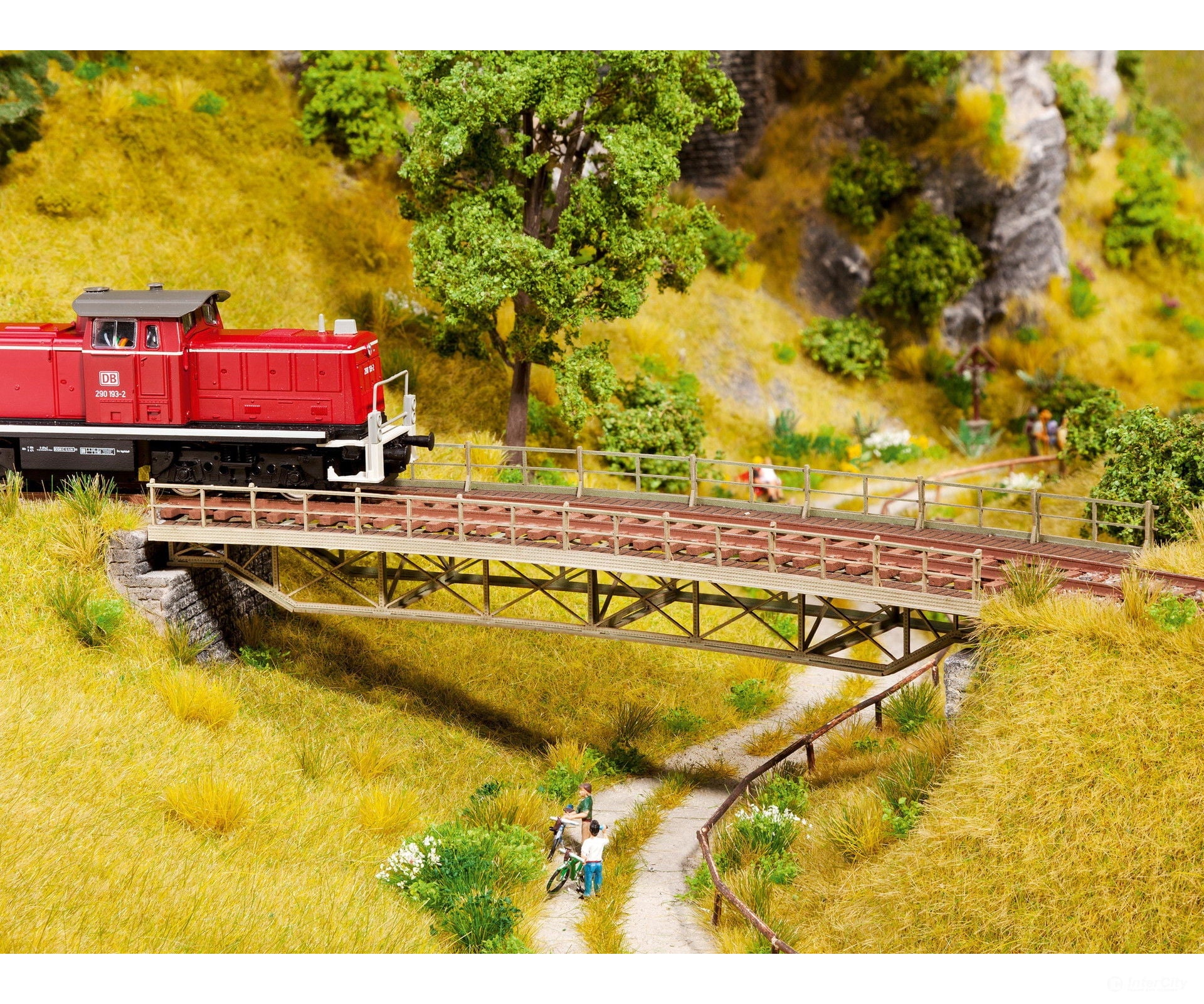 Noch 67025 HO Bridge Track Curved Tunnels & Bridges