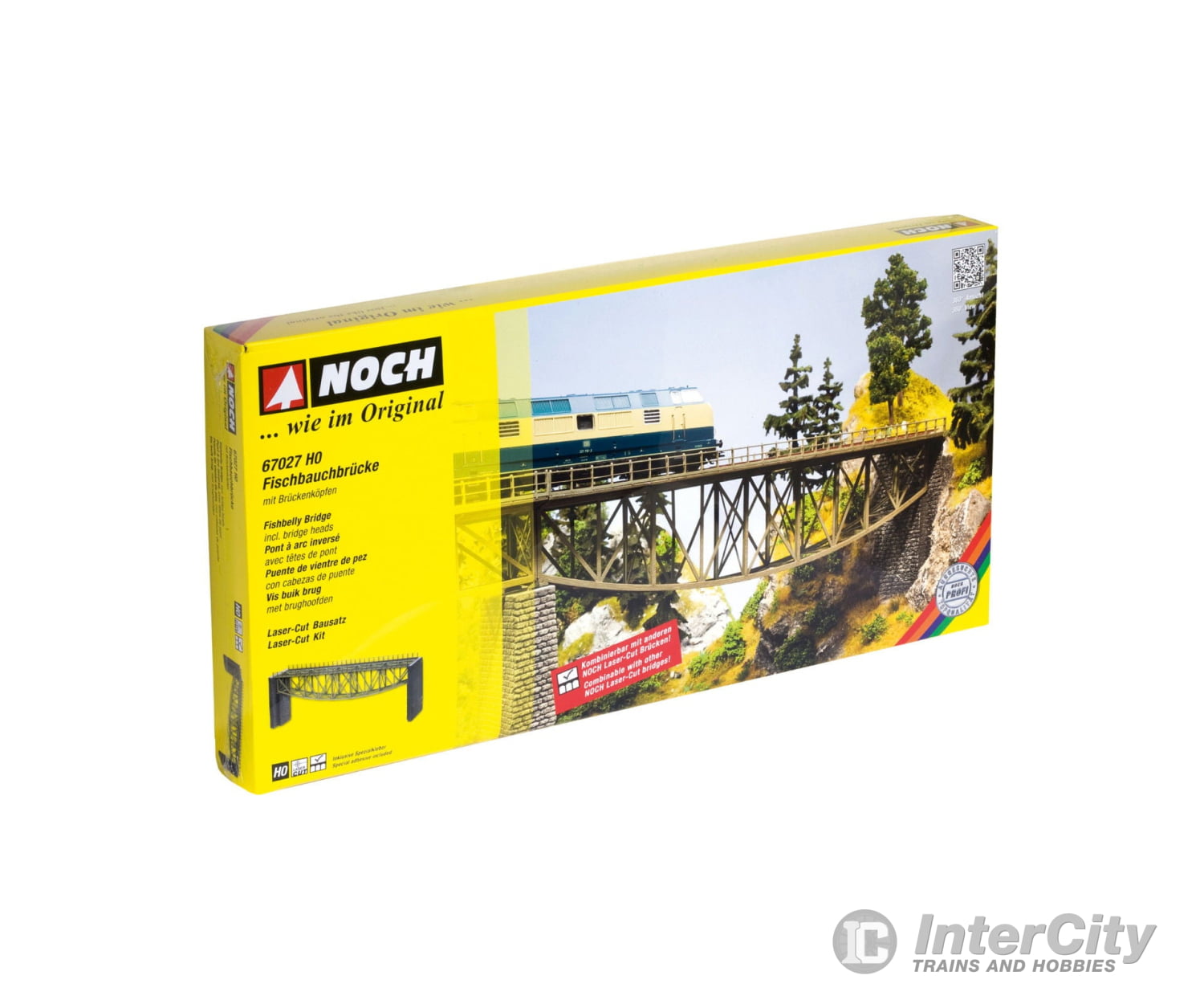 Noch 67027 HO Fish Belly Bridge Tunnels & Bridges