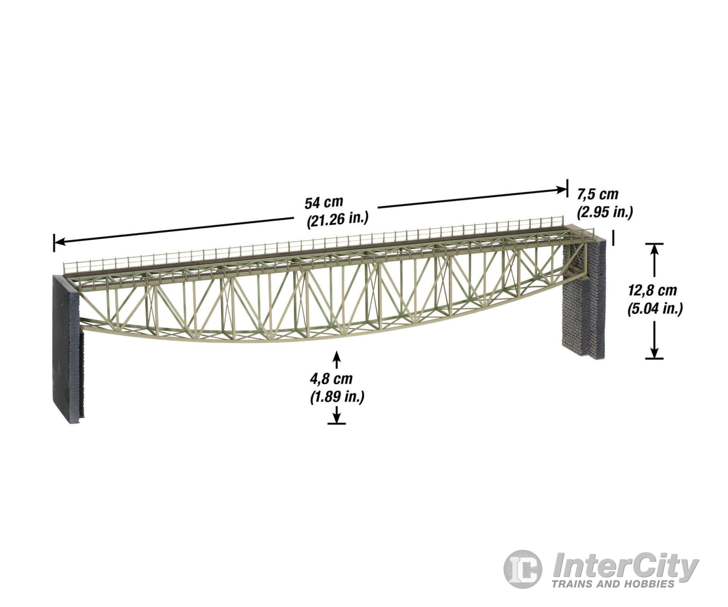 Noch 67028 HO Fish Belly Bridge Tunnels & Bridges