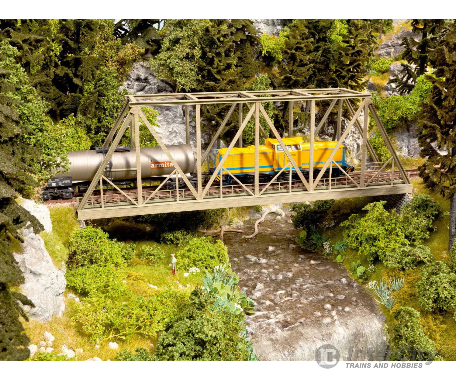 Noch 67029 HO Box Girder Bridge Tunnels & Bridges