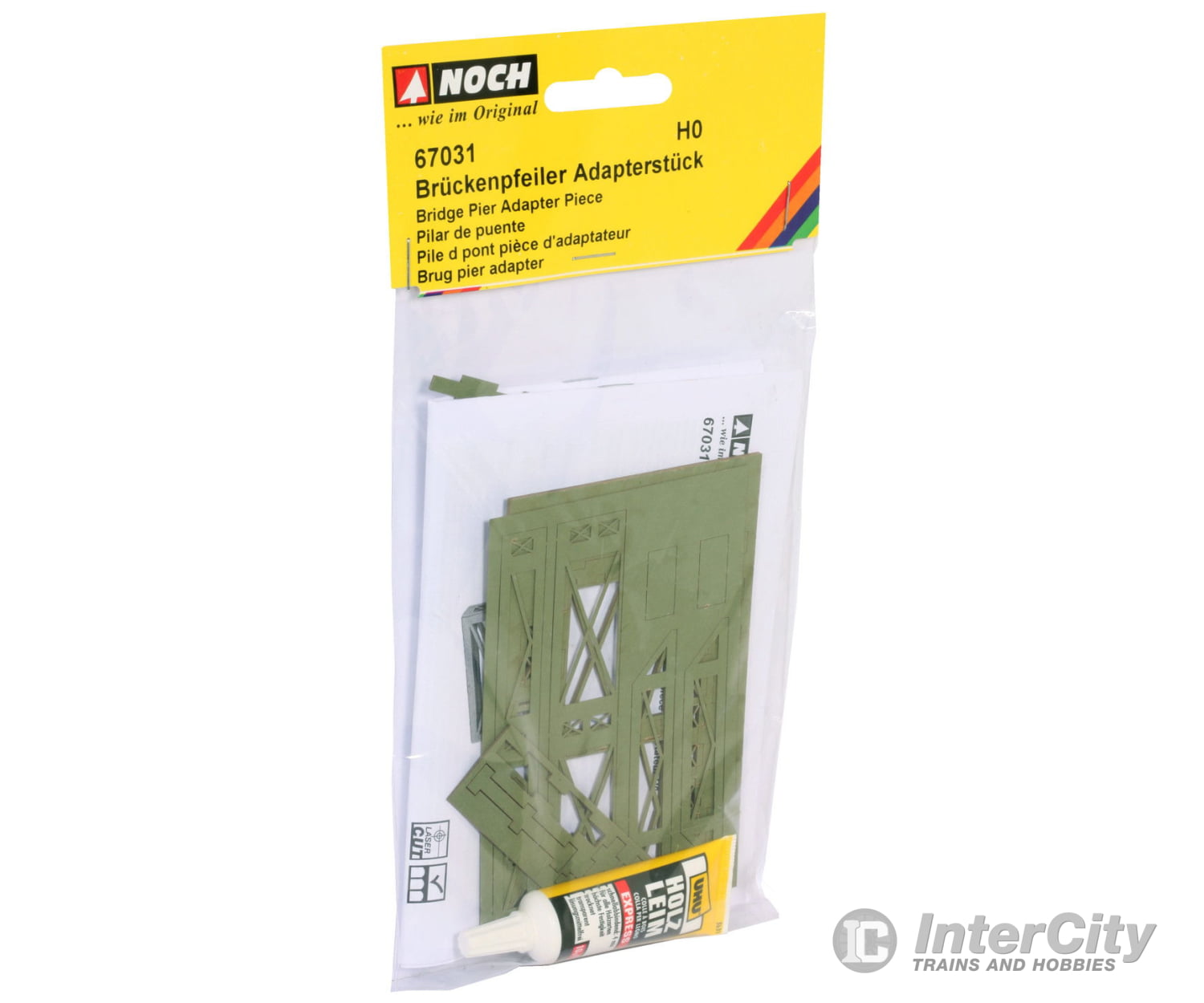 Noch 67031 HO Bridge Pier Adapter Piece Tunnels & Bridges