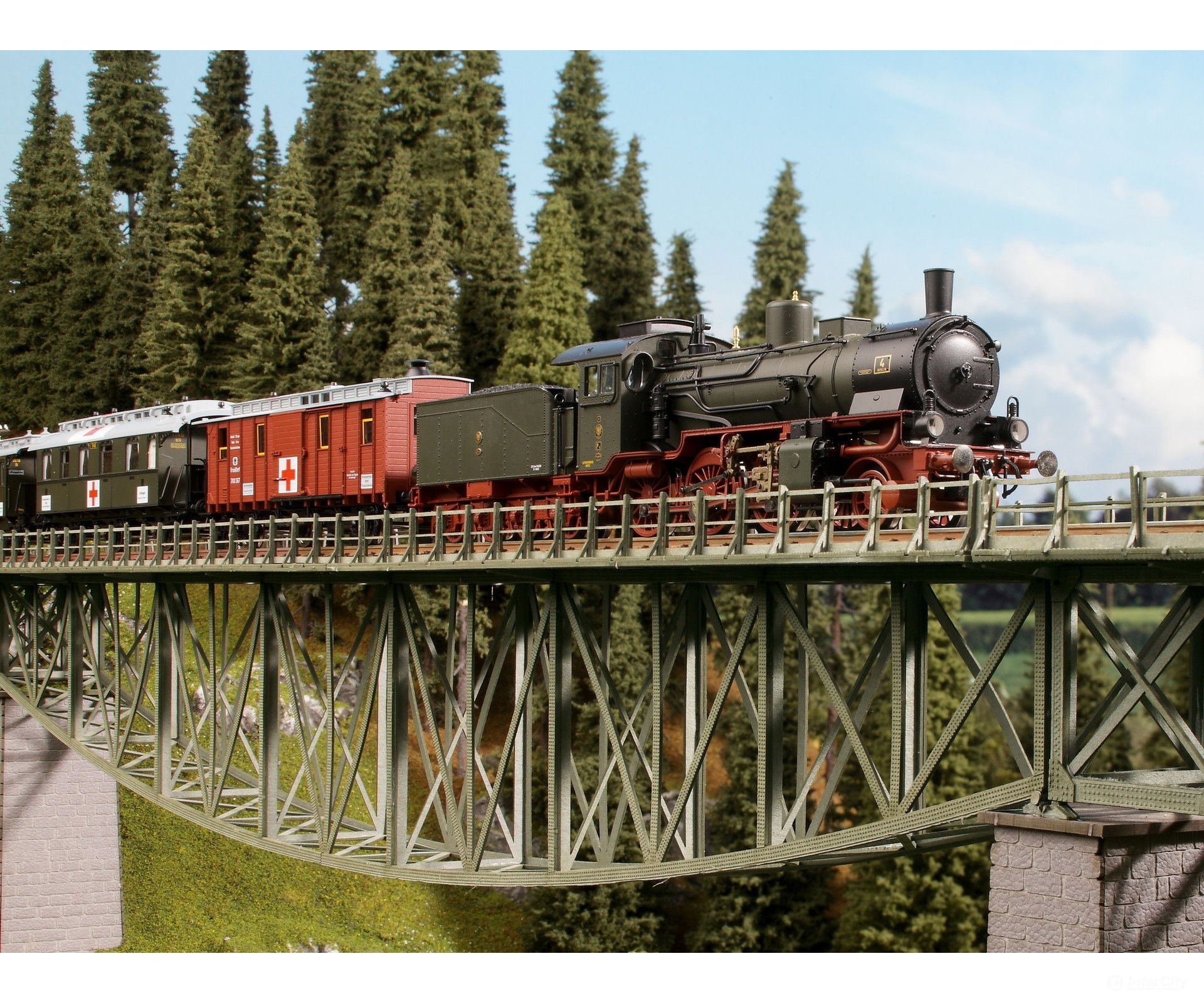 Noch 67032 HO Bridge Pier Tunnels & Bridges