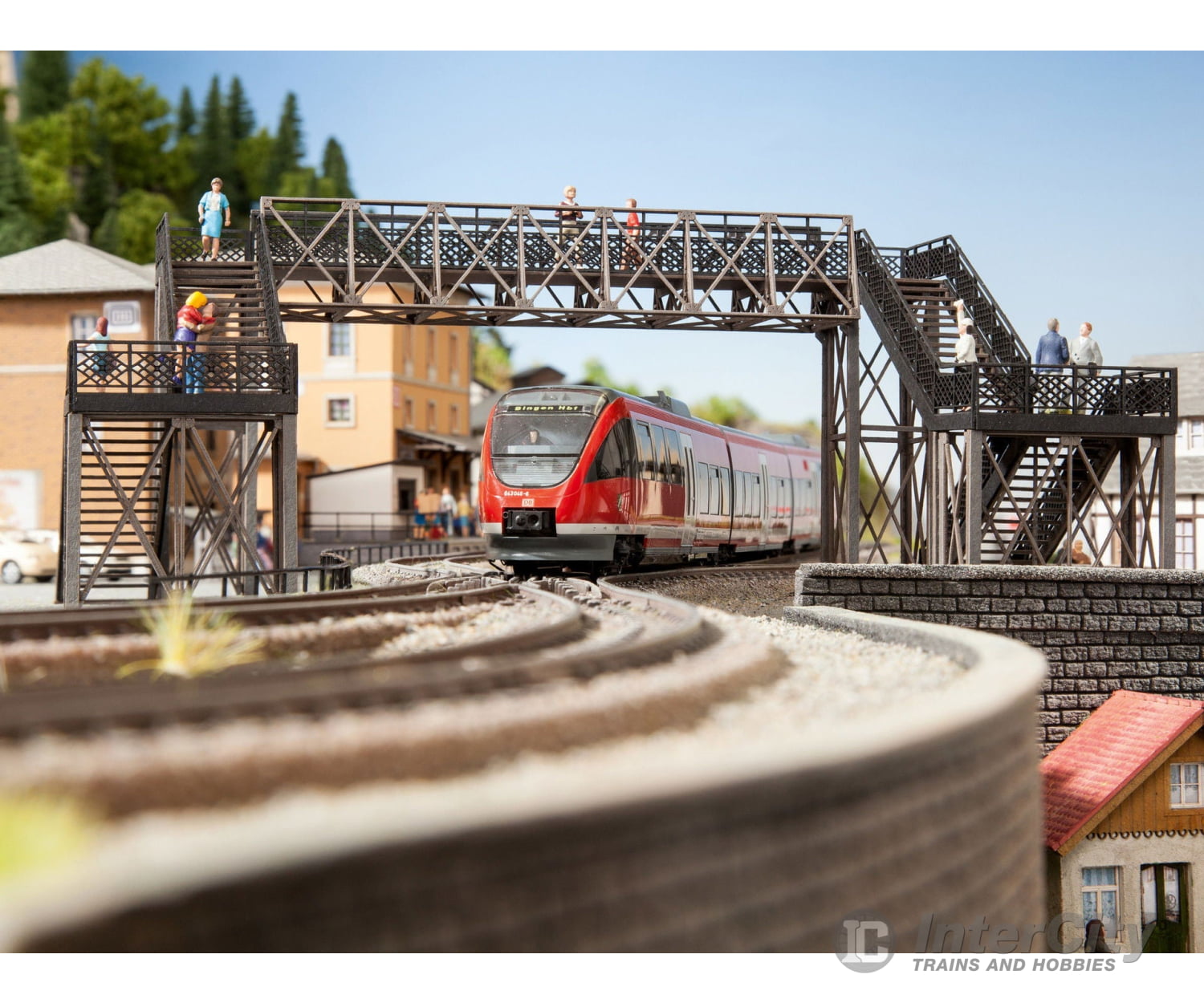 Noch 67070 HO Footbridge Tunnels & Bridges