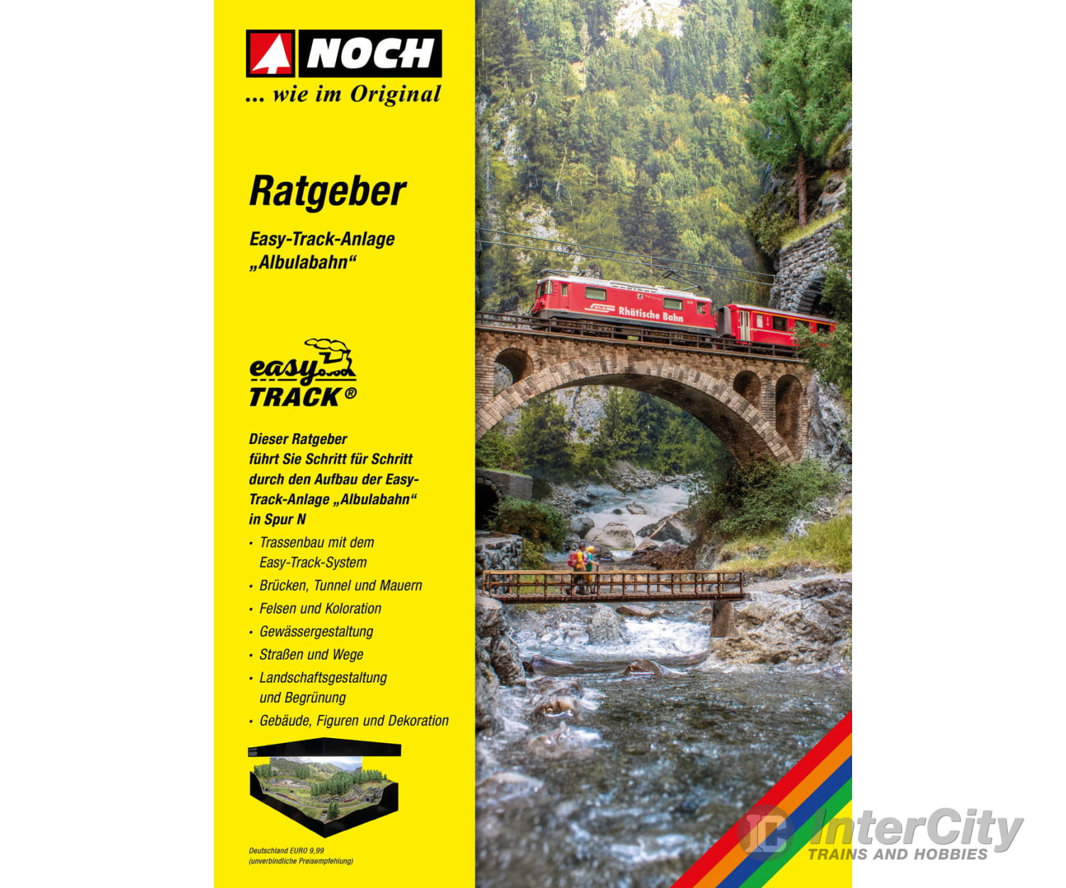 Noch 71901 HO N Z easy TRACK Guidebook ’The Albulabanh in N Gauge’ Books