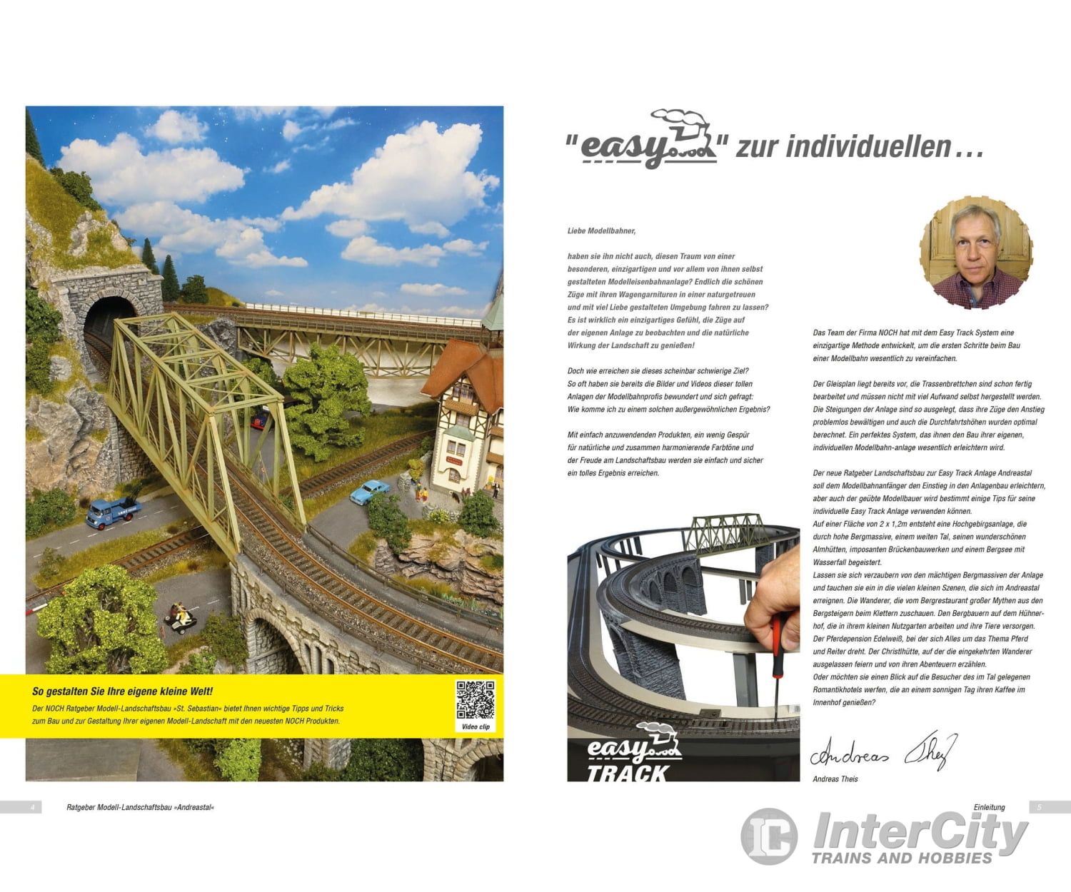 Noch 71902 easy TRACK ’Andreastal’ Guidebook (German) Books