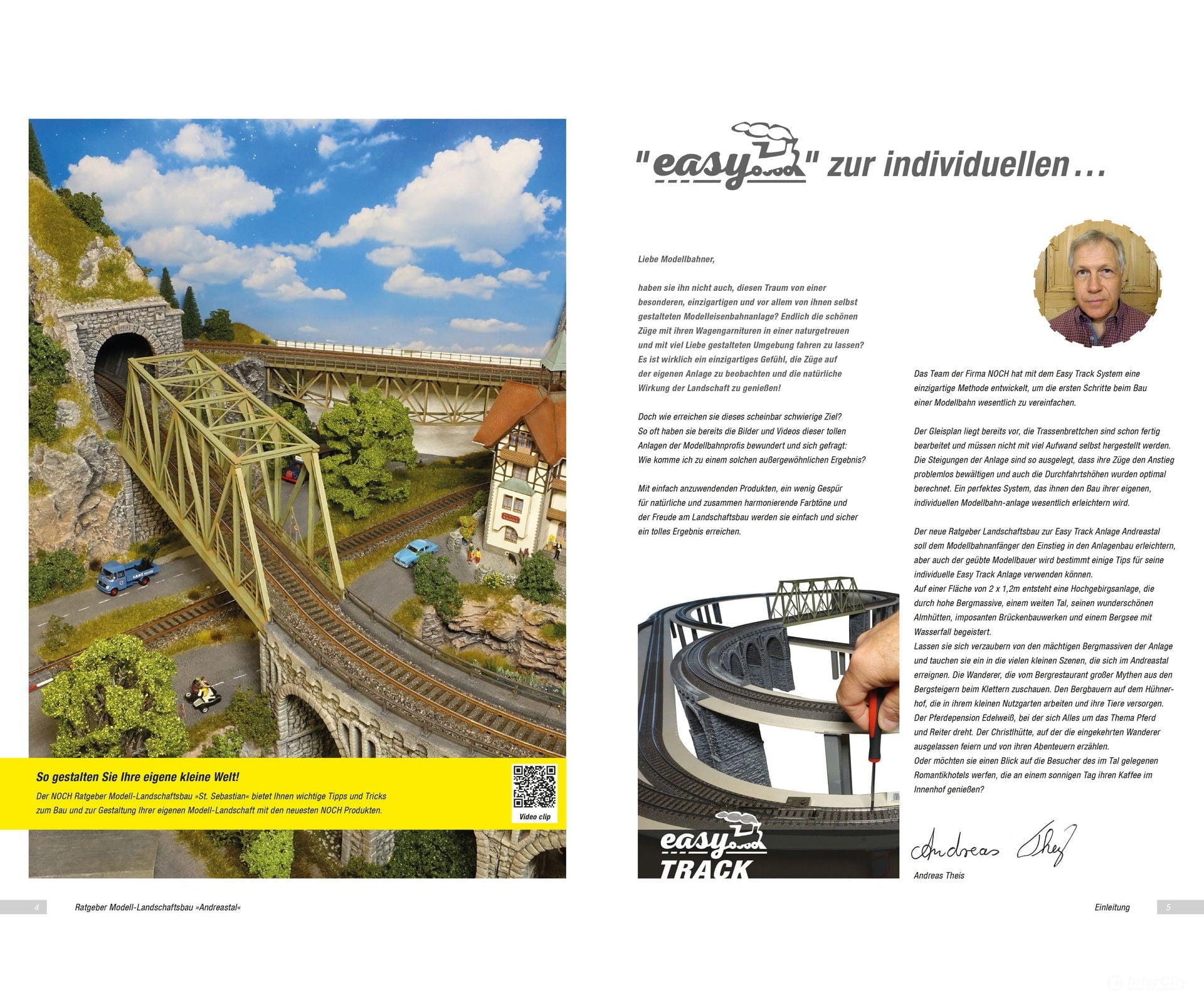 Noch 71902 easy TRACK ’Andreastal’ Guidebook (German) Books