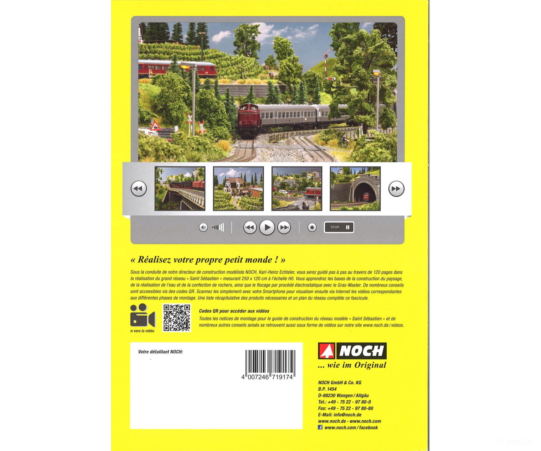 Noch 71917 Model Landscaping Guide St. Sebastian (French) Books
