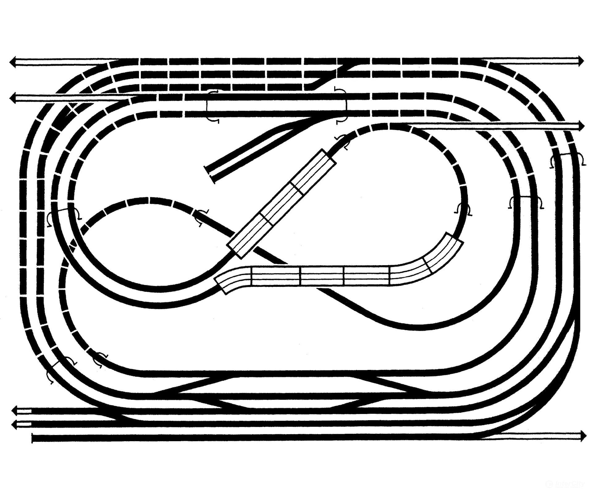 Noch 80100 HO ’Silvretta’ Large Layout Layout Kits