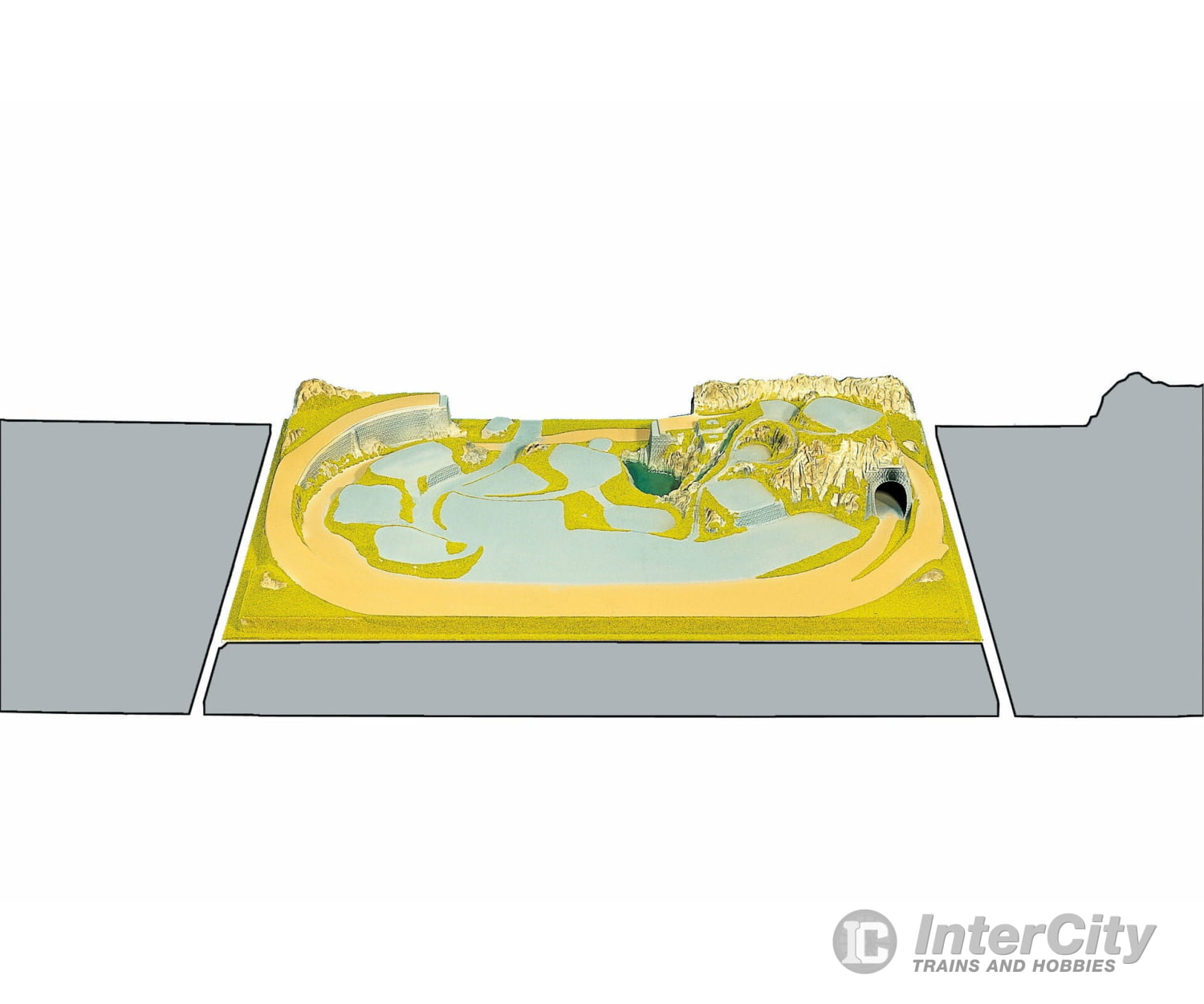 Noch 81580 HO TT Fertiggelände ’Königsfeld’ Layout Kits