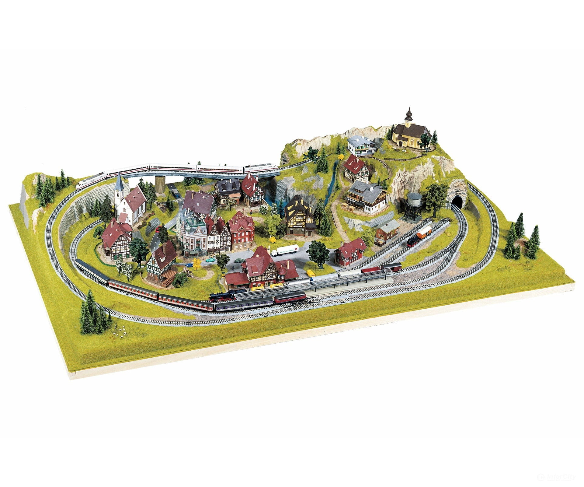 Noch 81580 HO TT Fertiggelände ’Königsfeld’ Layout Kits