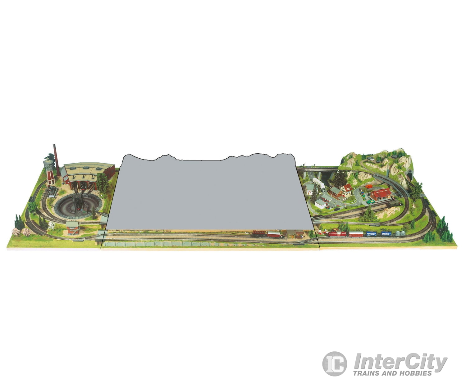 Noch 81950 HO Left Extension Layout ’Turntable’ Layout Kits