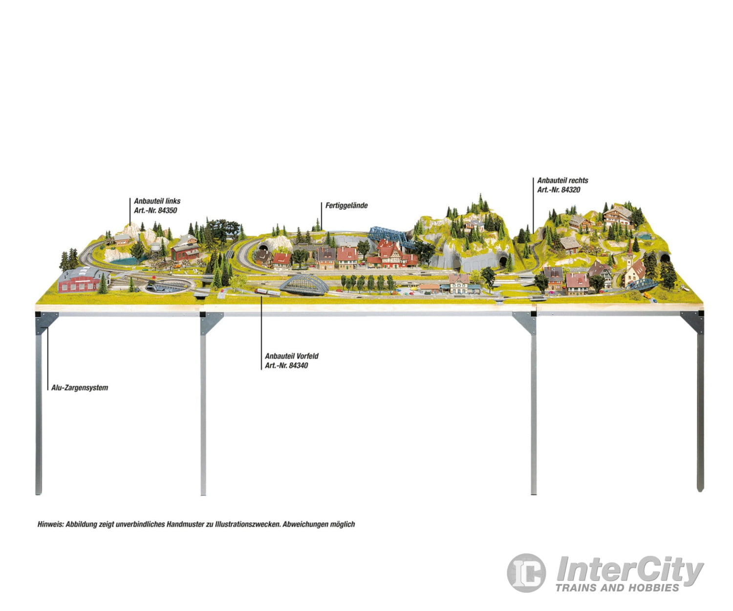 Noch 84340 N Z Add-on Part Front Layout Kits