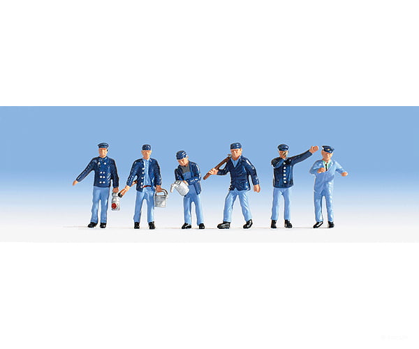 Noch Ho 15282 Engineers & Switchmen - Pkg(6) Figures
