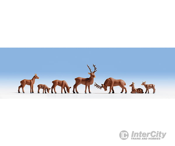 Noch Ho 15730 Deer - Pkg(7) Figures