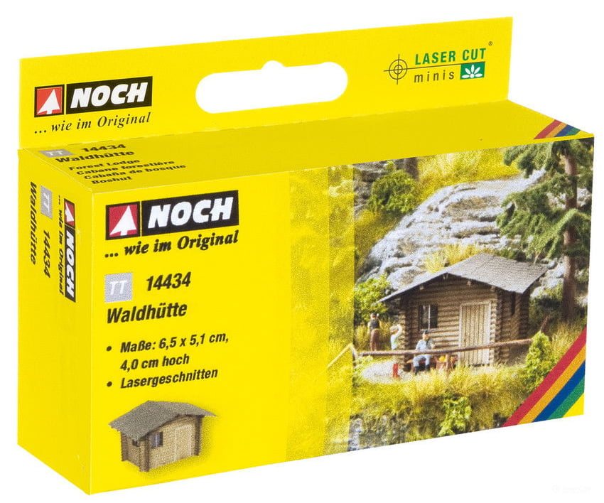 Noch 14434 TT Forest Hut Scenery Details