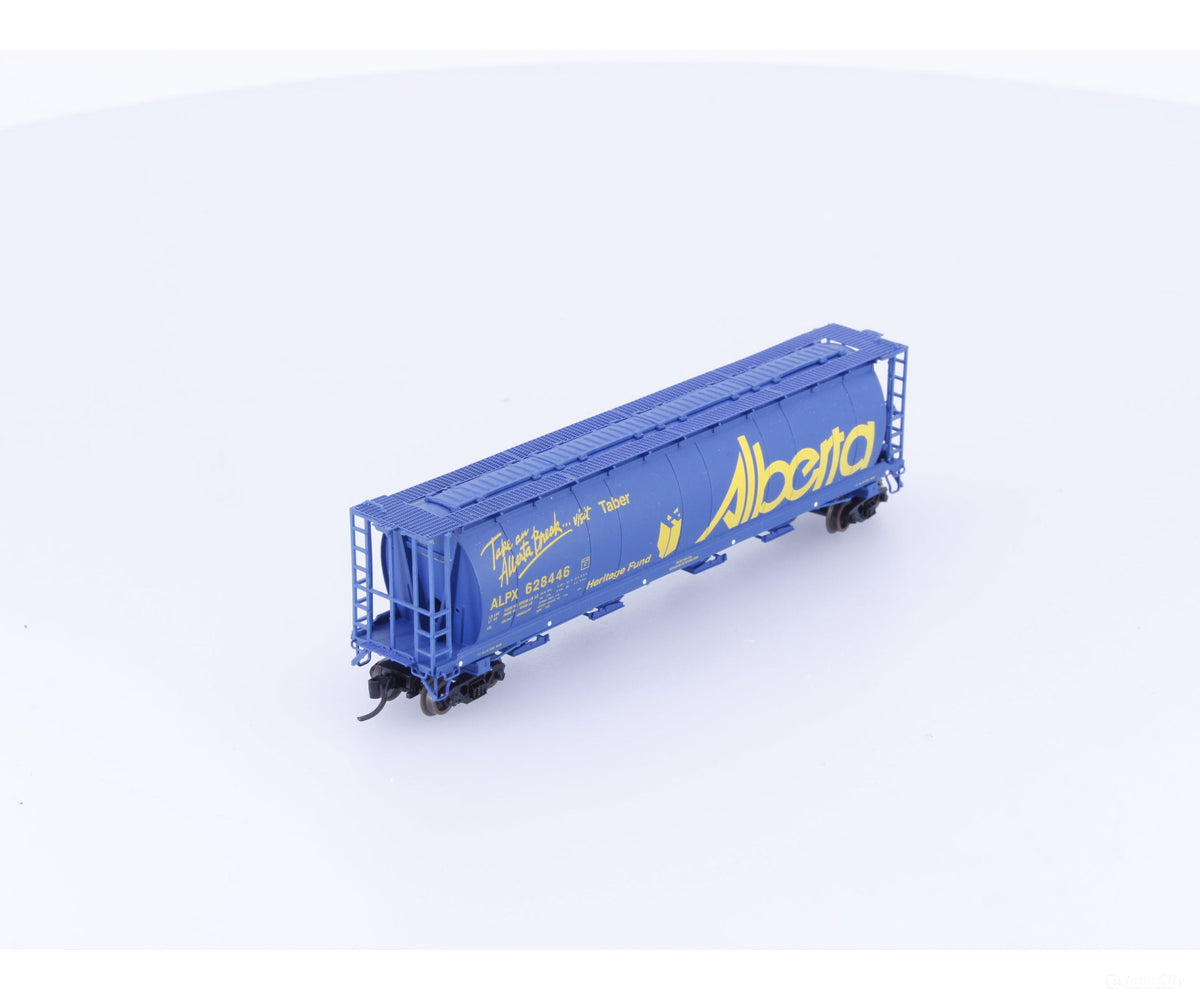 North American Railcar Corporation 11-10001005-01 N 4 Bay Cylindrical Hopper Alberta Break Taber (APLX) 628446