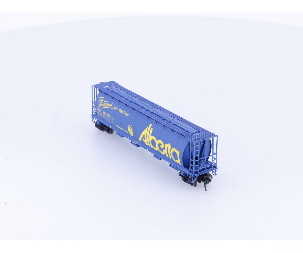 North American Railcar Corporation 11-10001005-02 N 4 Bay Cylindrical Hopper Alberta Break Red Deer (APLX) 628358