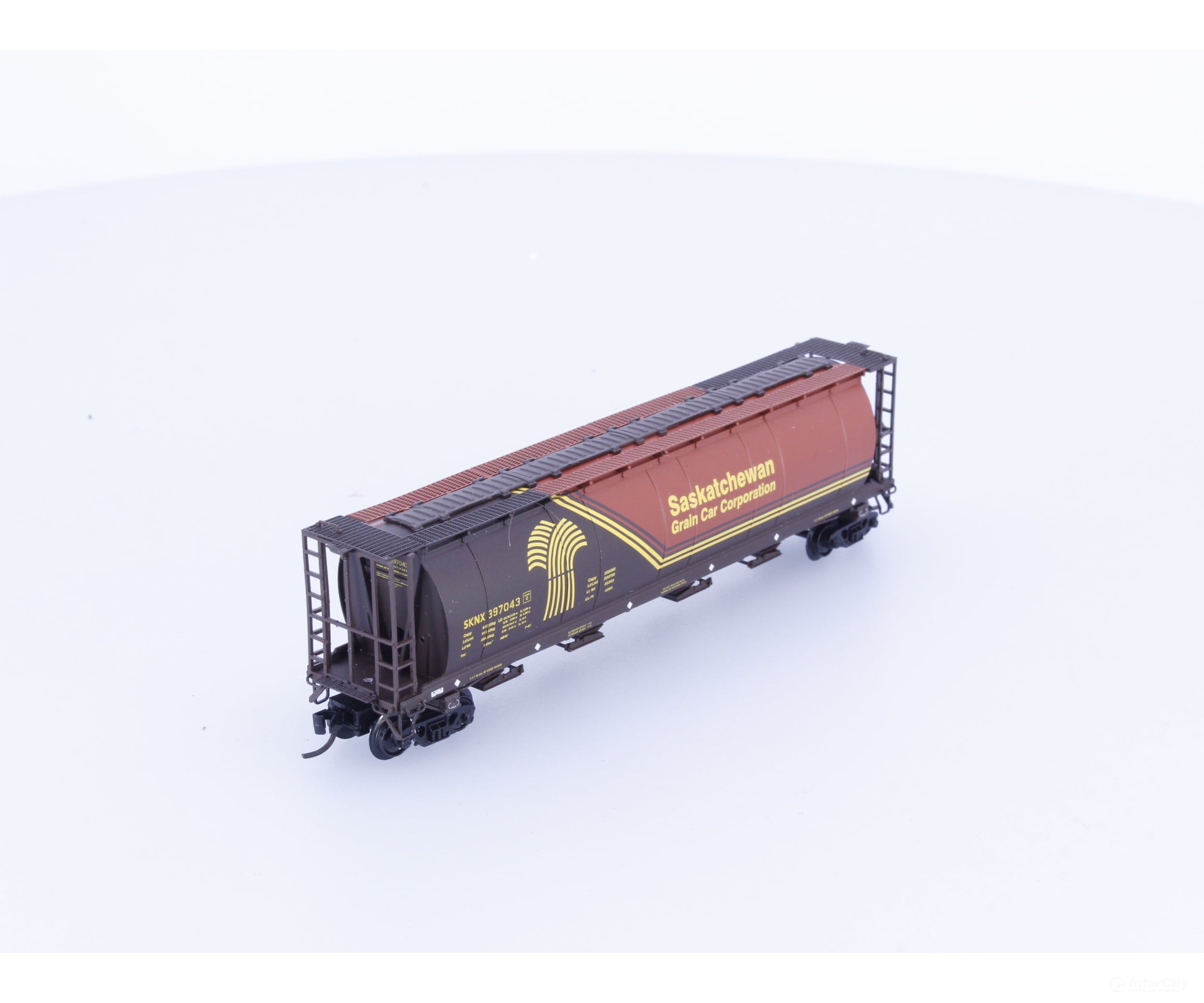 North American Railcar Corporation 11-10001009-04 N 4 Bay Cylindrical Hopper Heritage Saskatchewan Railcar Corporation