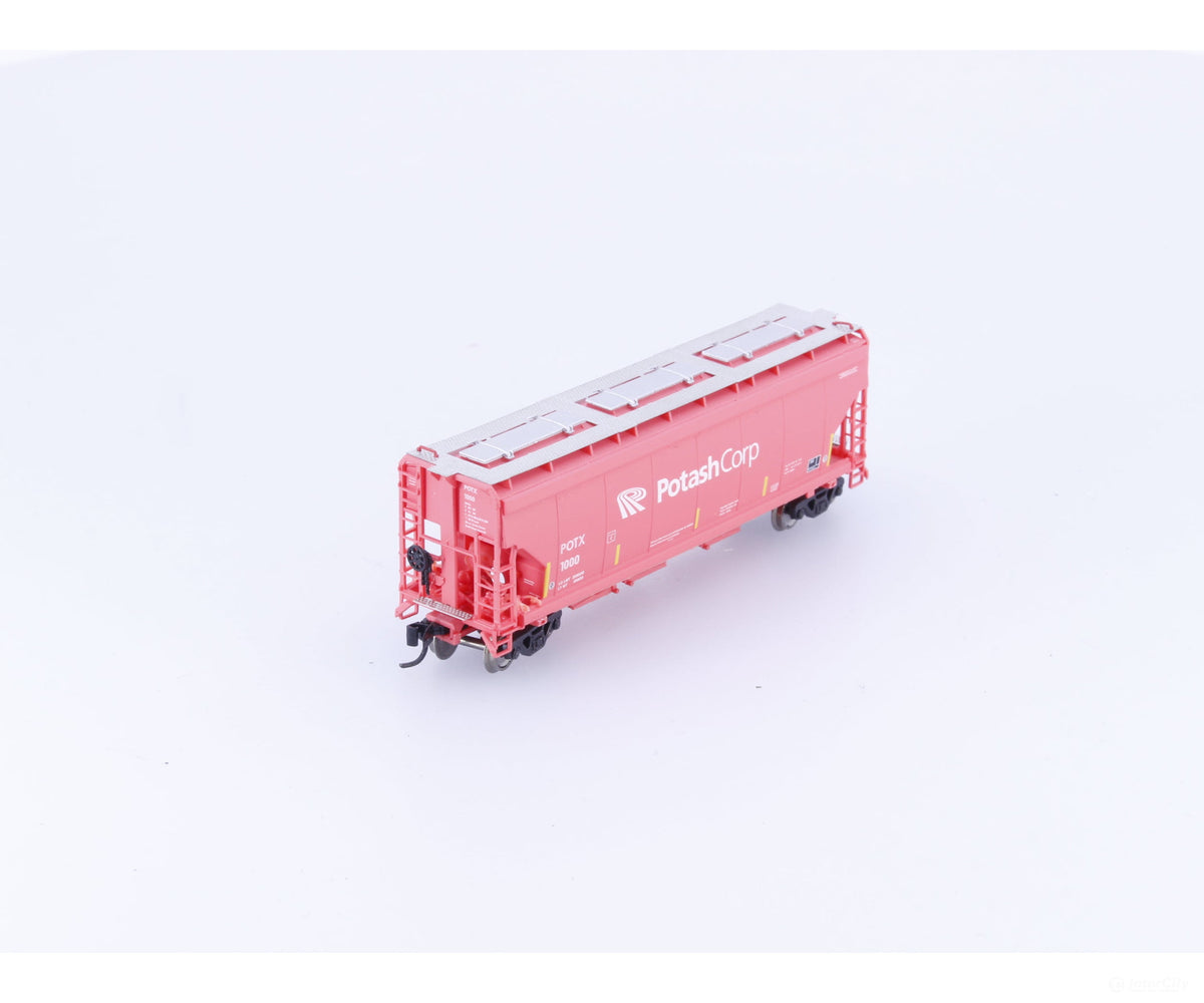 North American Railcar Corporation 11-12004002-01 N 3 Bay Centerflow Hopper Car Potash Corp (POTX) 1000 - Freight Cars