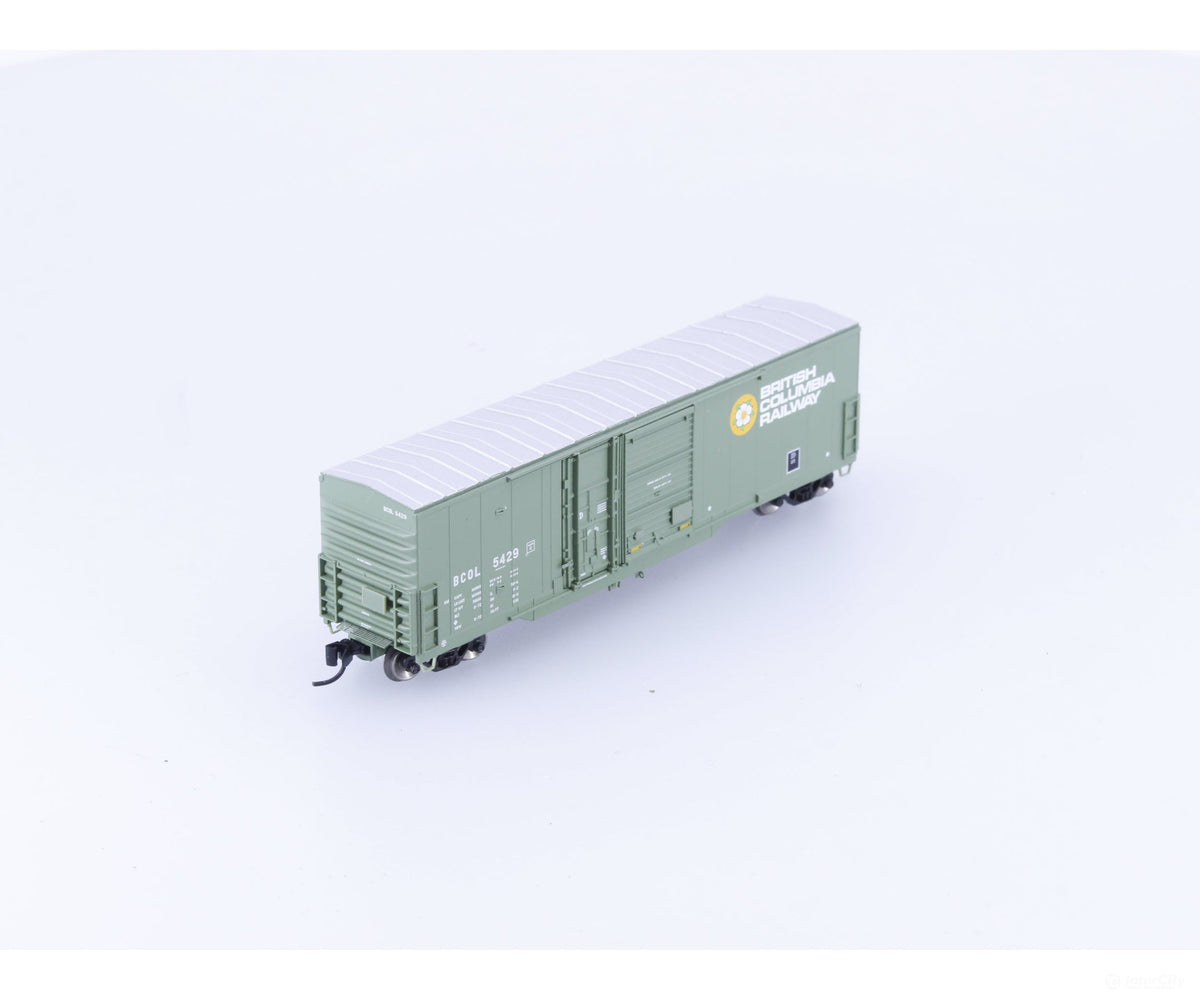 North American Railcar Corporation 11-14001003-02 N 50’ Combination Door Box Car BC Rail (BCOL) 5429 - Freight Cars