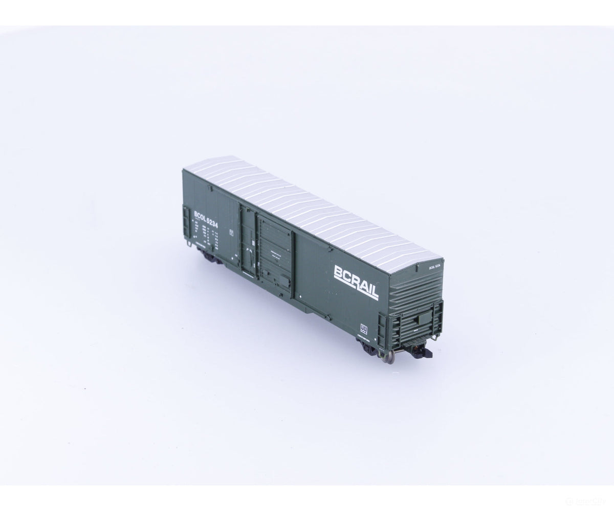 North American Railcar Corporation 11-14001006-05 N 50’ Combination Door Box Car BC Rail (BCOL) 5234 - Freight Cars
