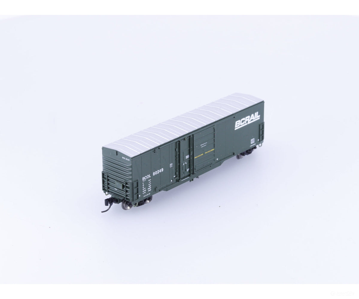 North American Railcar Corporation 11-14001007-03 N 50’ Combination Door Box Car BC Rail (BCOL) 80249 - Freight Cars