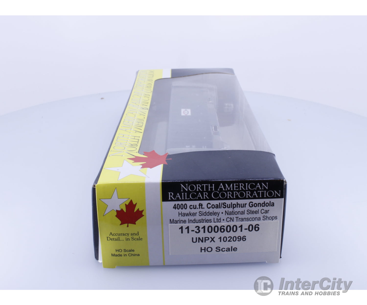 North American Railcar Corporation 11-31006001-06 HO 4000 cu.ft Coal/Sulphur Gondola UNPX Procor Leasing (PROX) 102096