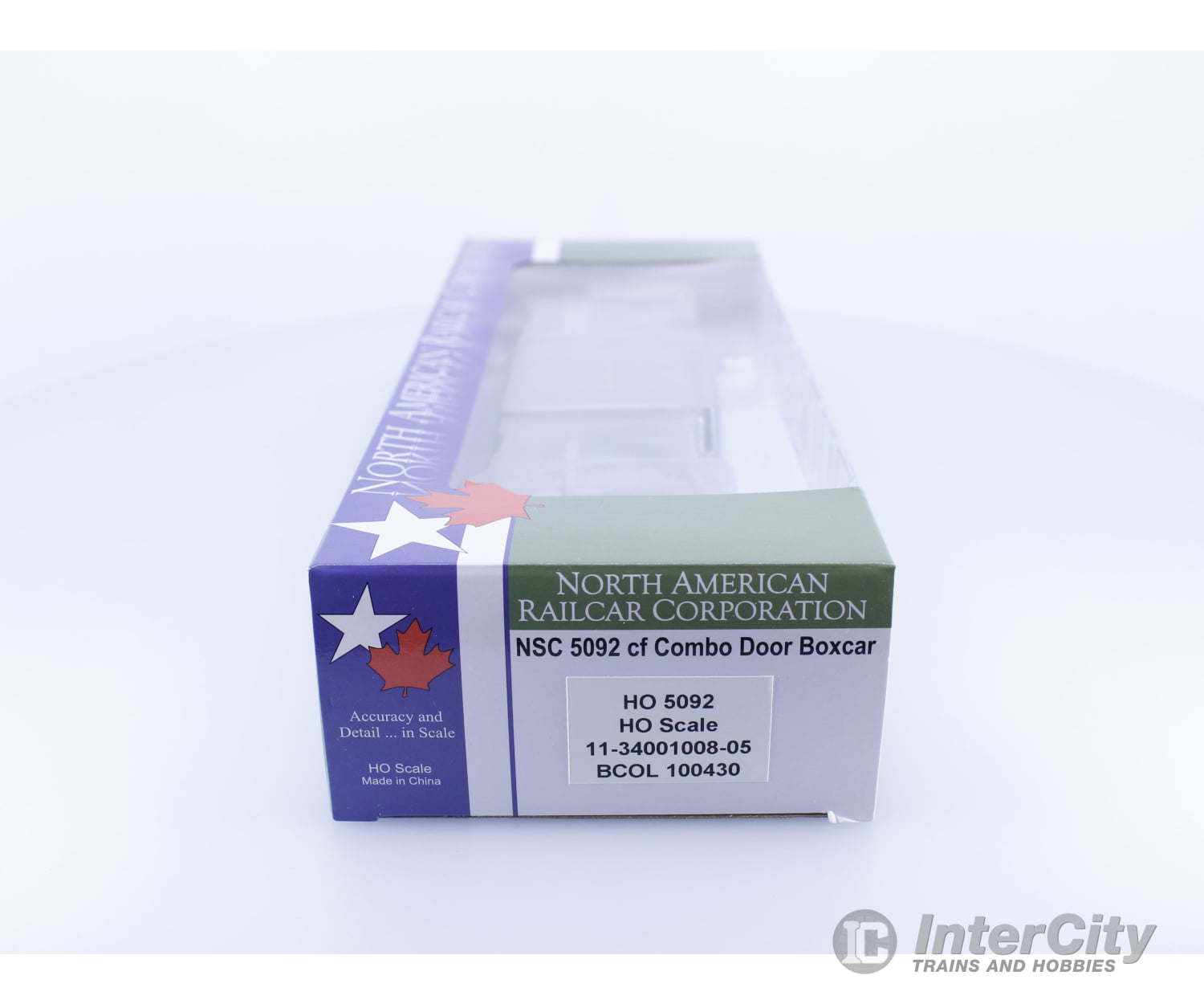 North American Railcar Corporation 113400100805 HO NSC 5092 cf Combo Door Boxcar BC Rail (BCOL) 100430 Freight Cars
