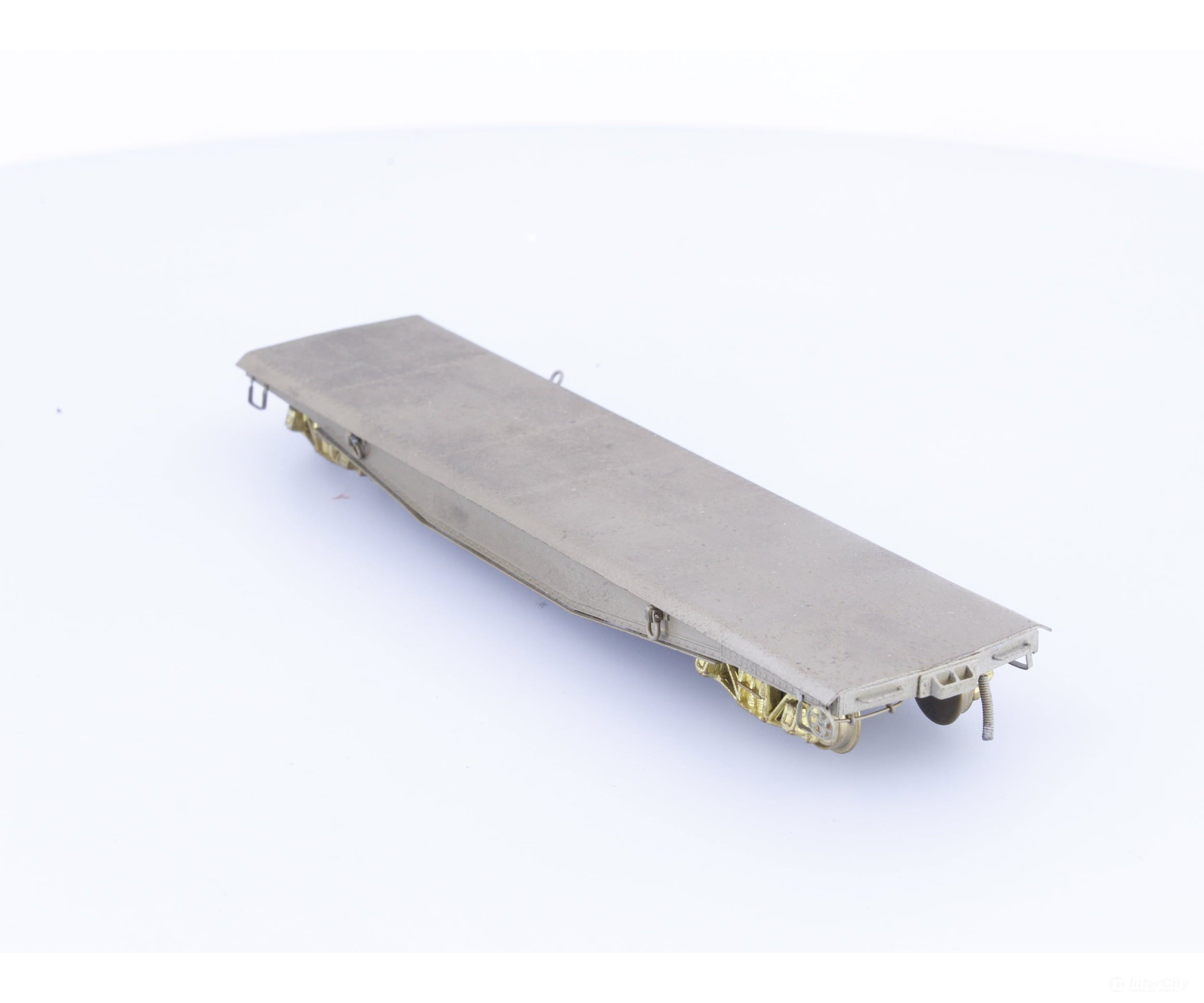 Northwest Short Line 60TCMC HO Brass 60 Ton Capacity Moving Car (Donkey Flat Car) - Freight Cars