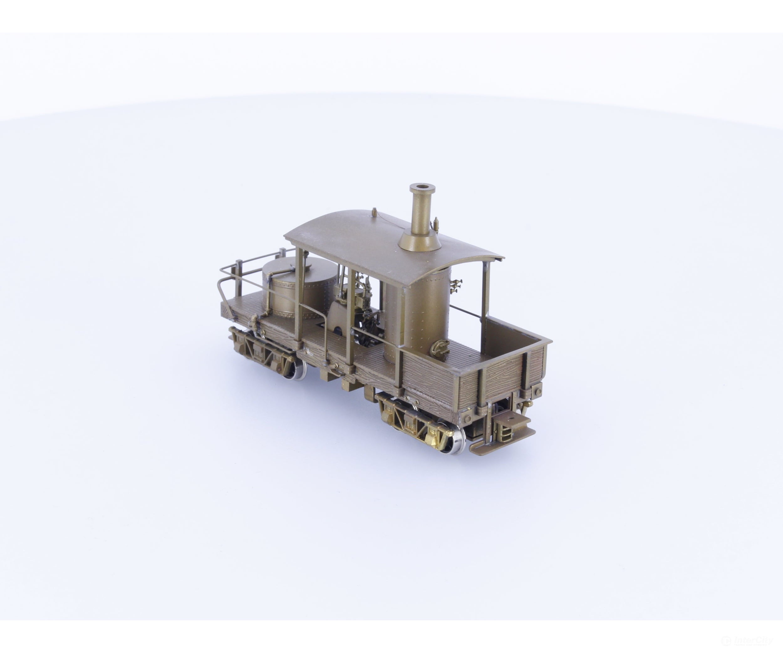 Northwest Short Line CAC12T HO Brass Class A 2 Truck Climax with 12 ton Vertical Boiler Analog DC Locomotives