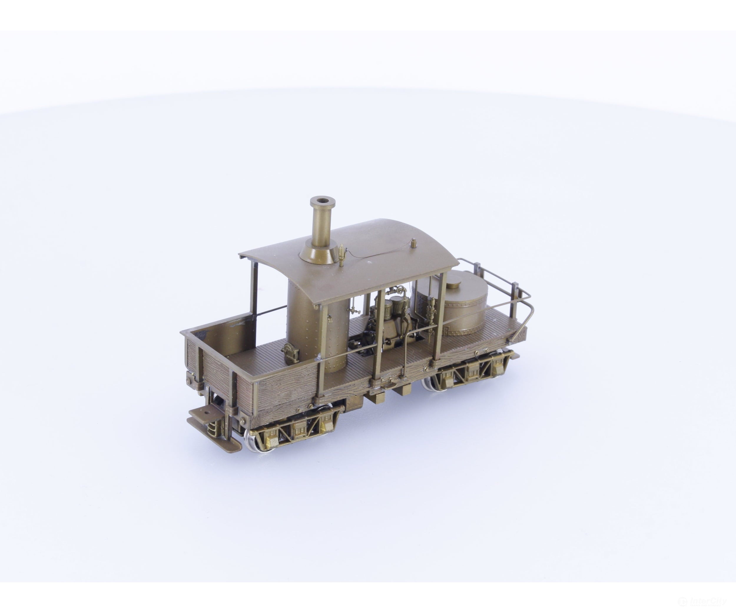 Northwest Short Line CAC12T HO Brass Class A 2 Truck Climax with 12 ton Vertical Boiler Analog DC Locomotives