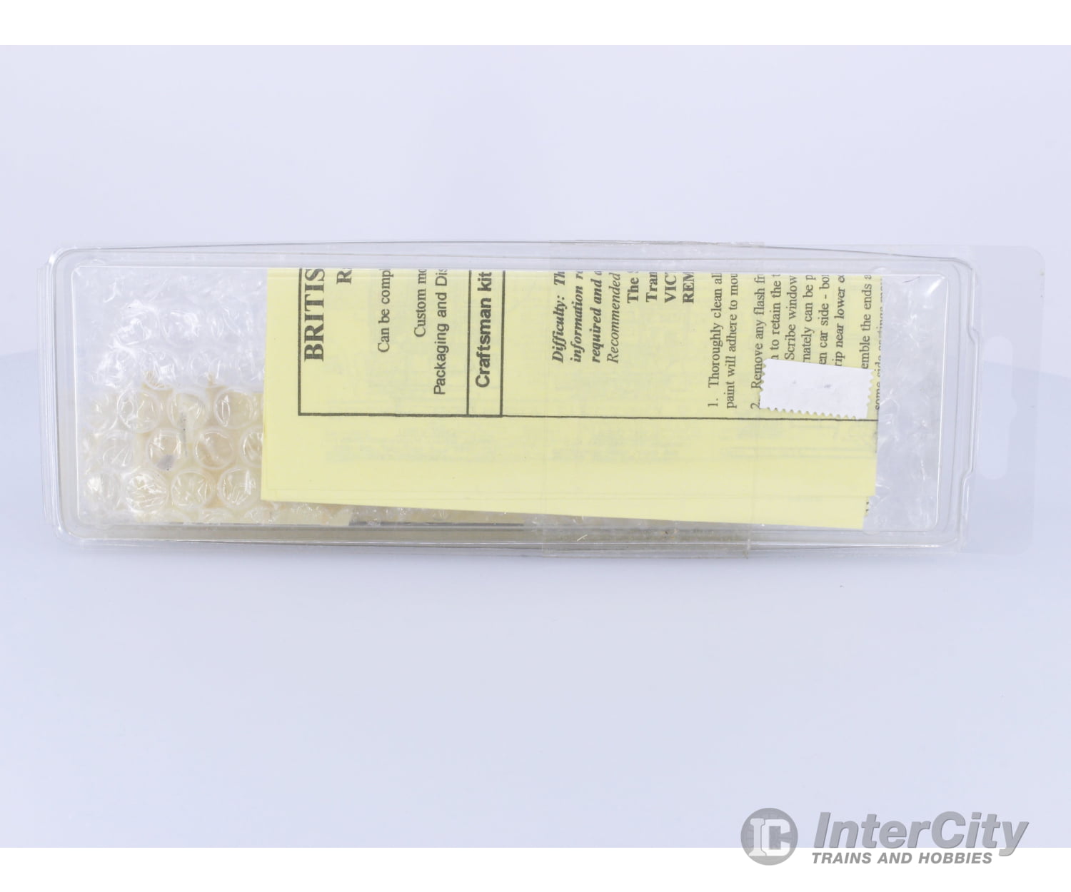 NWSL 1217 HO Railroad Roof Wood Paired Window Interurban Coach Kit BC Electric Railway 1217-1244/1313-1320 Passenger