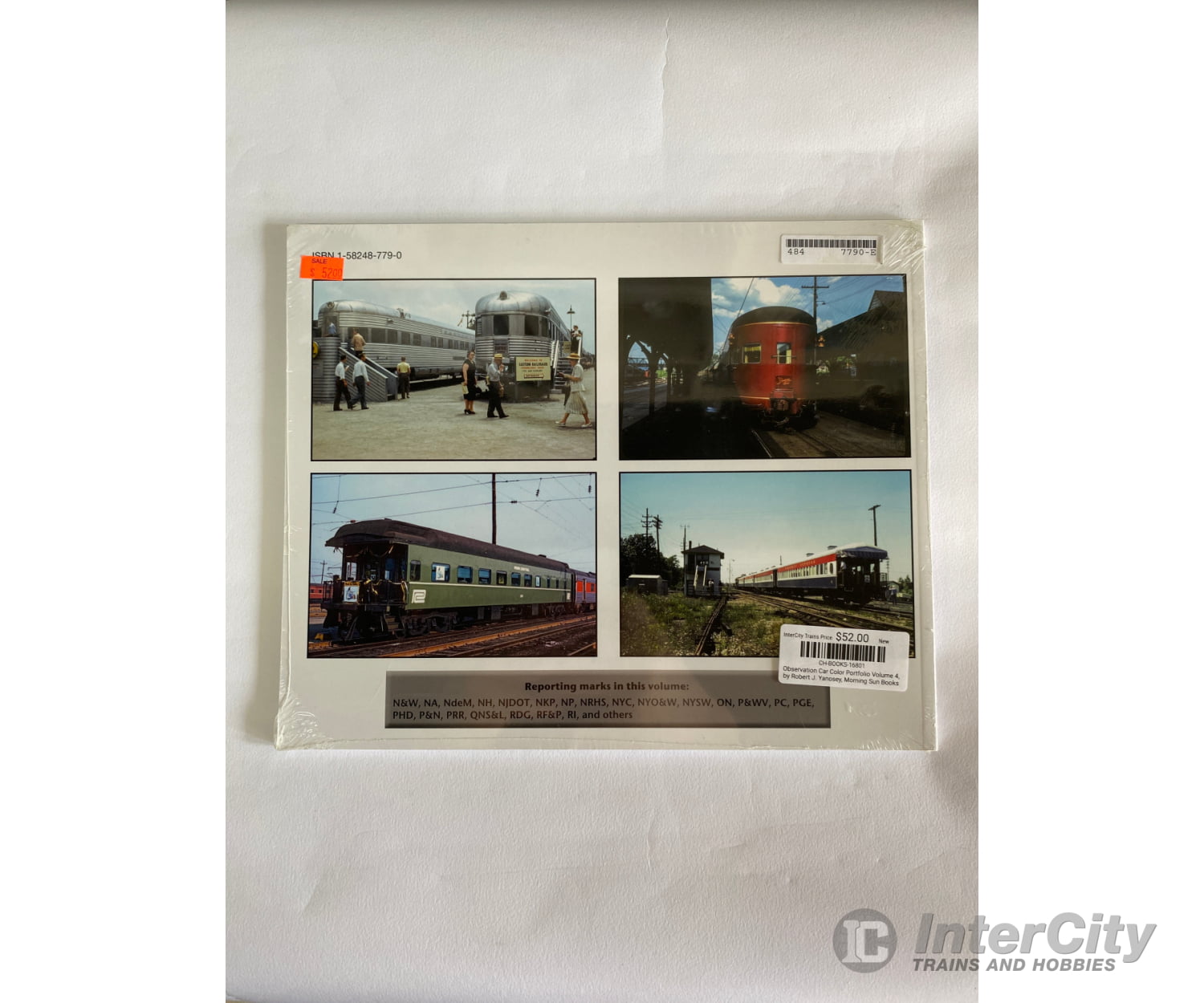 Observation Car Color Portfolio Volume 4 By Robert J. Yanosey Morning Sun Books