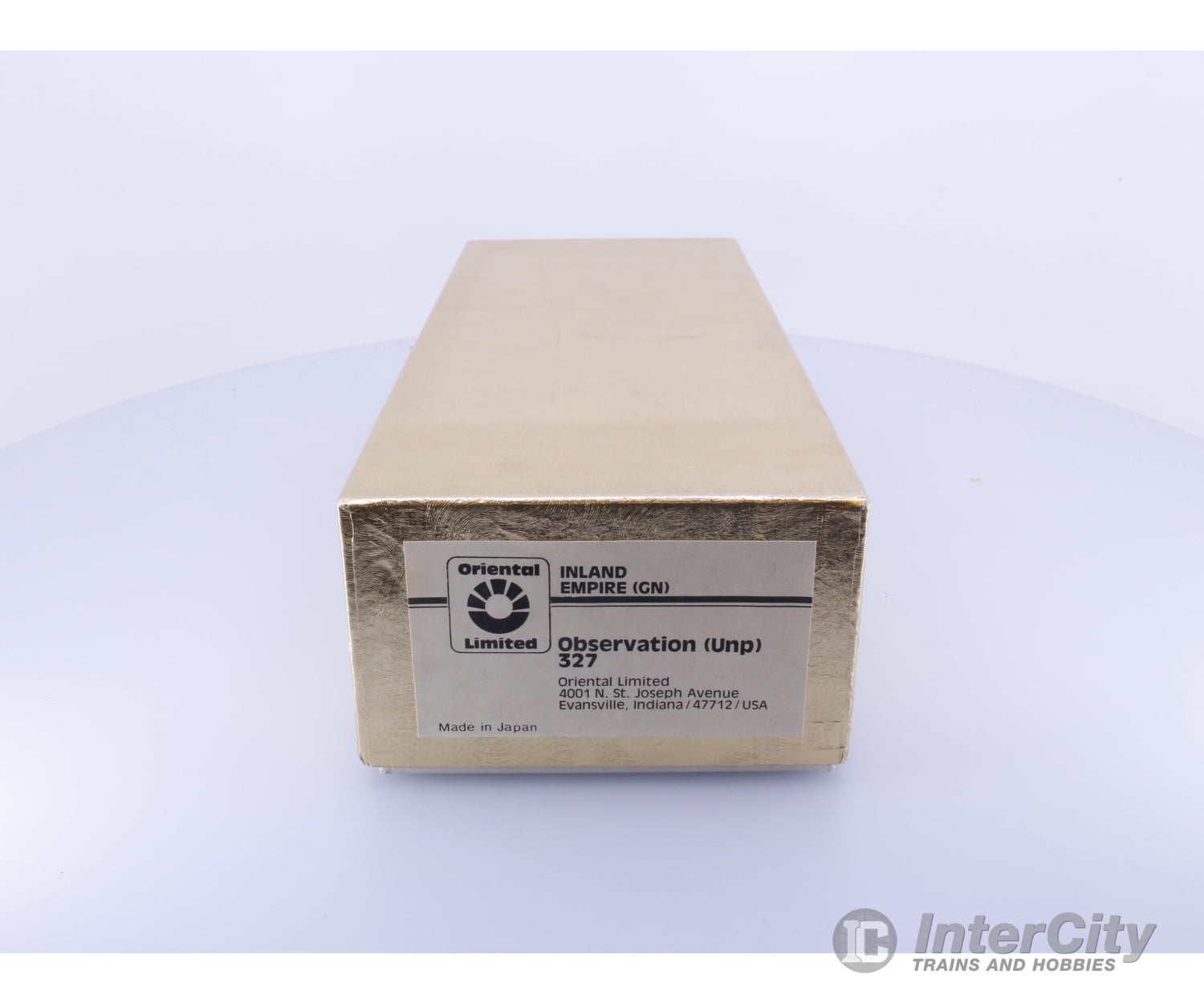 Oriental Limited 327 HO Brass Inland Empire Observation Car Great Northern (GN) Passenger Cars