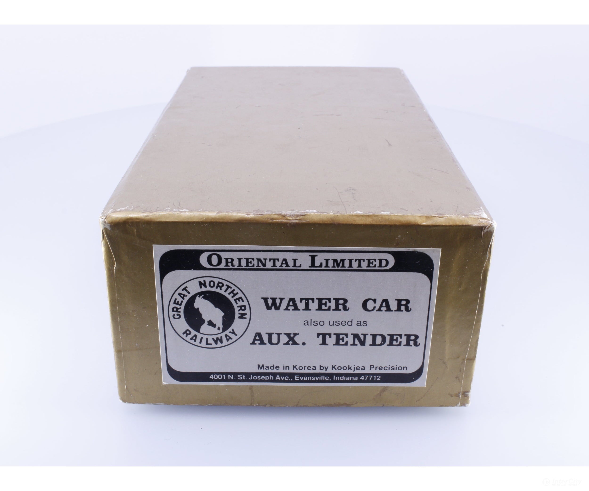Oriental Limited WCAUX HO Brass Water Car / Aux Tender Great Northern (GN) Freight Cars