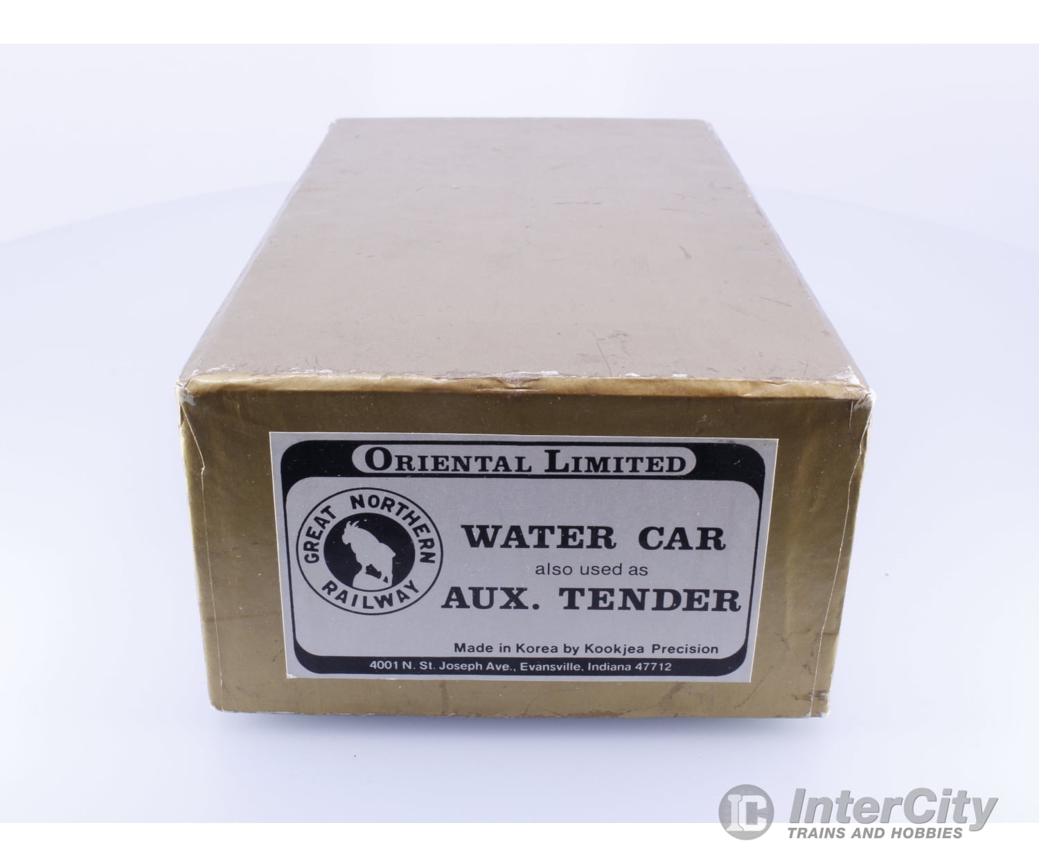 Oriental Limited WCAUX HO Brass Water Car / Aux Tender Great Northern (GN) Freight Cars