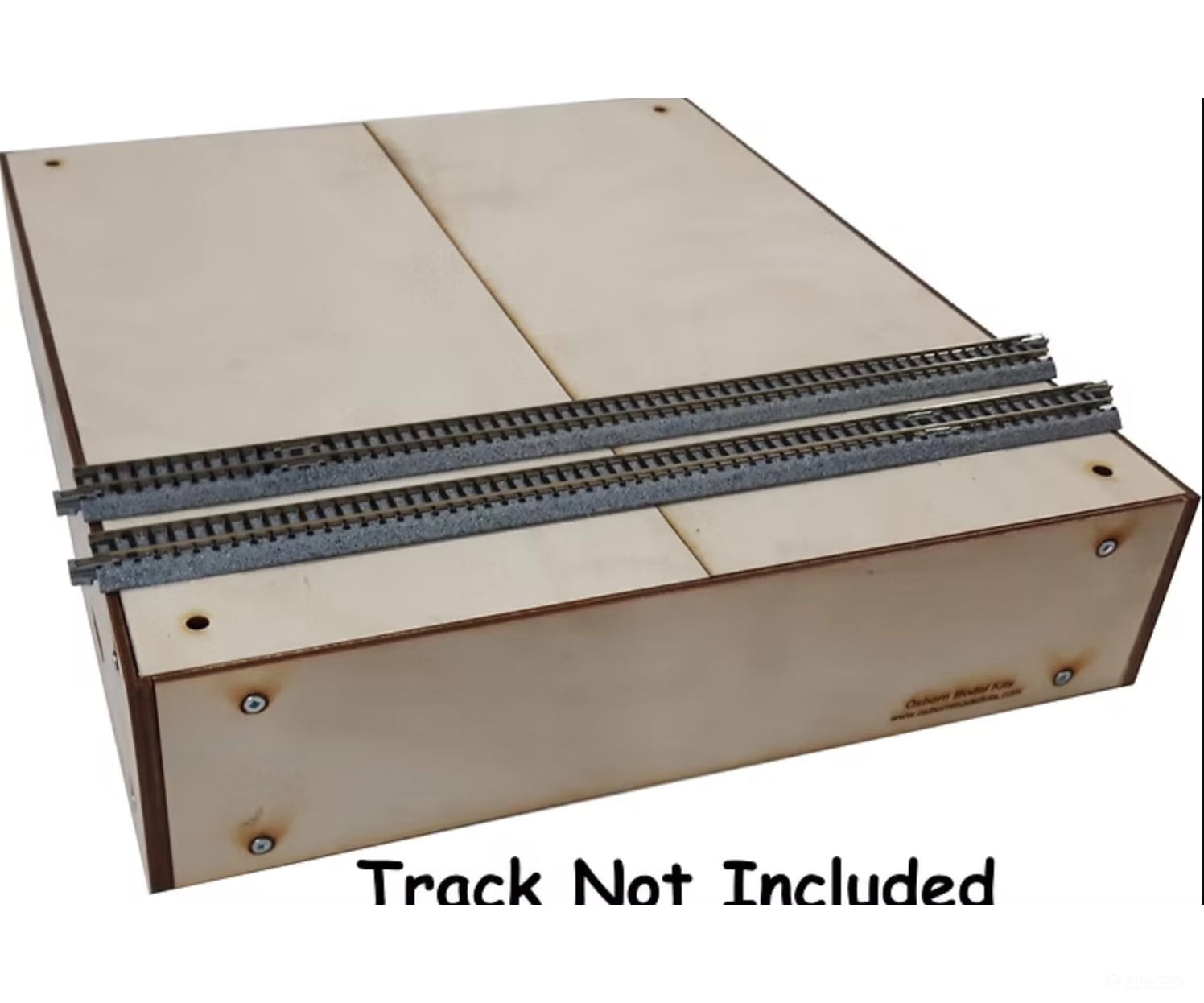 Osborn Models 3134 N T-Trak Straight Module Kit - 12’’ x 14’’ Layout Kits