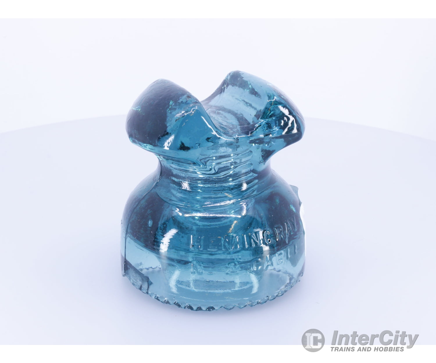Other 1893 Aqua Glass Insulator No. 2 Cable Hemingray Collectibles