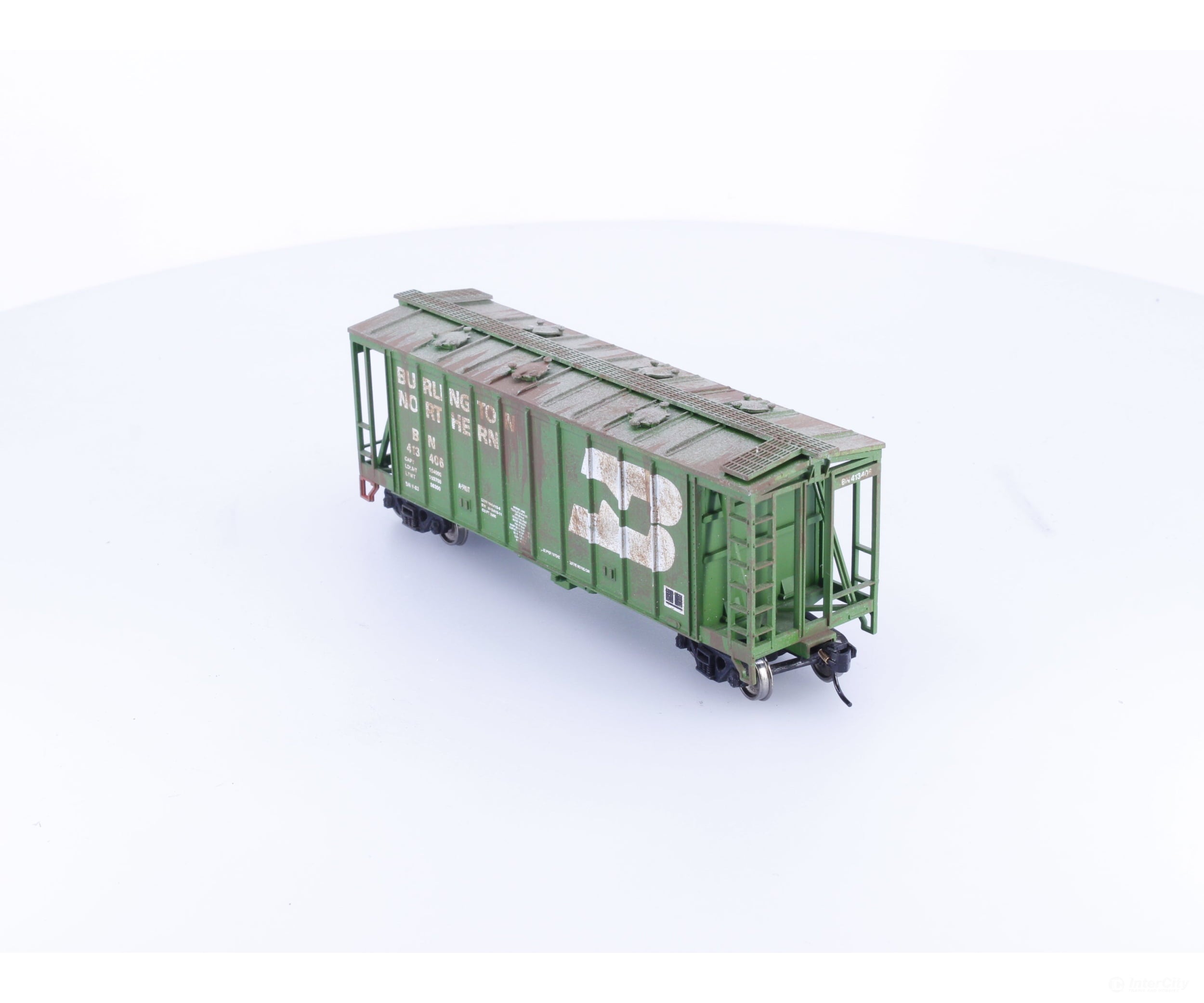 Other CH1 HO Covered Hopper Weathered Burlington Northern (BN) 413406 - Freight Cars