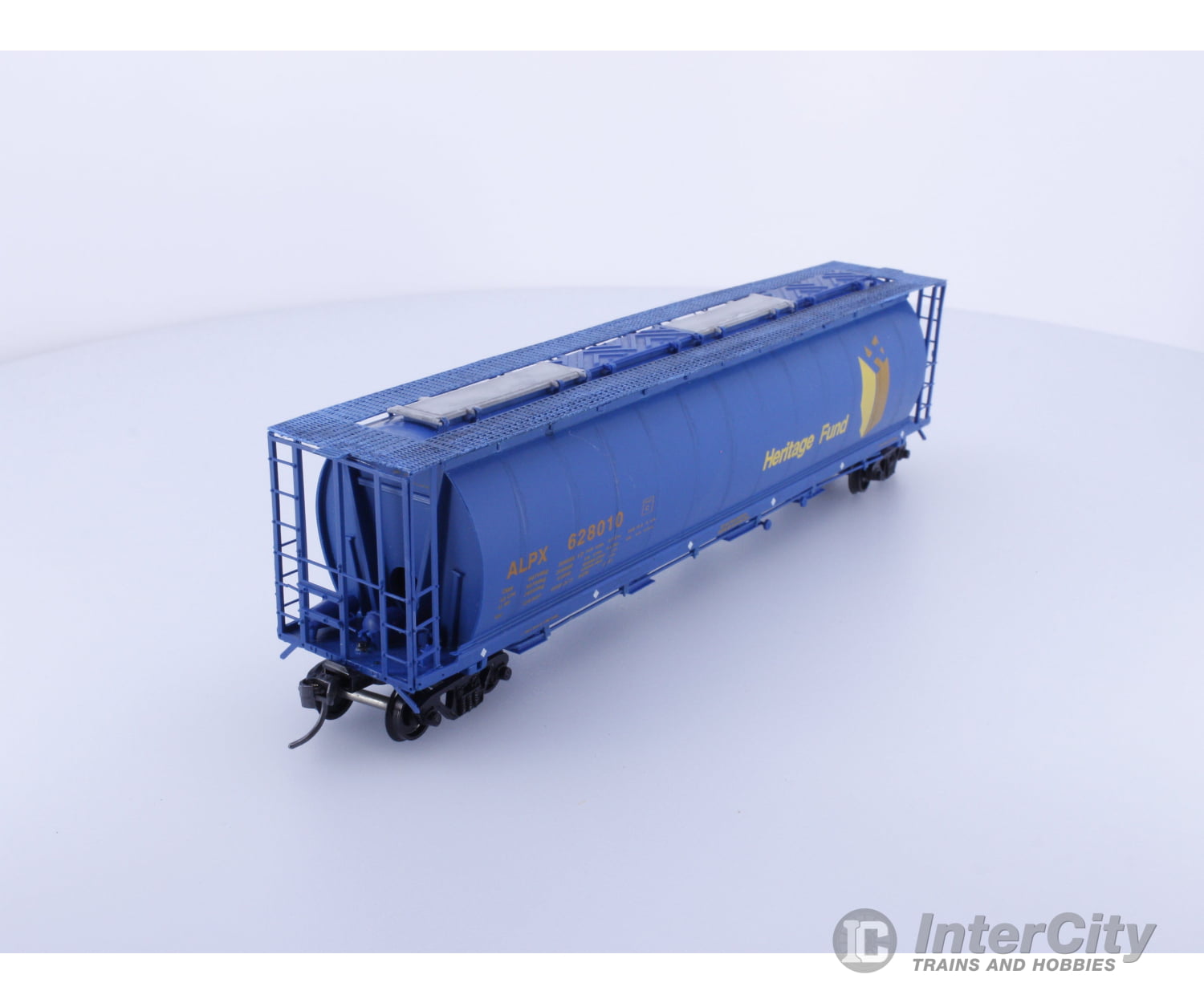 Other HO 4 Bay Cylindrical Hopper Weathered 628010 Freight Cars