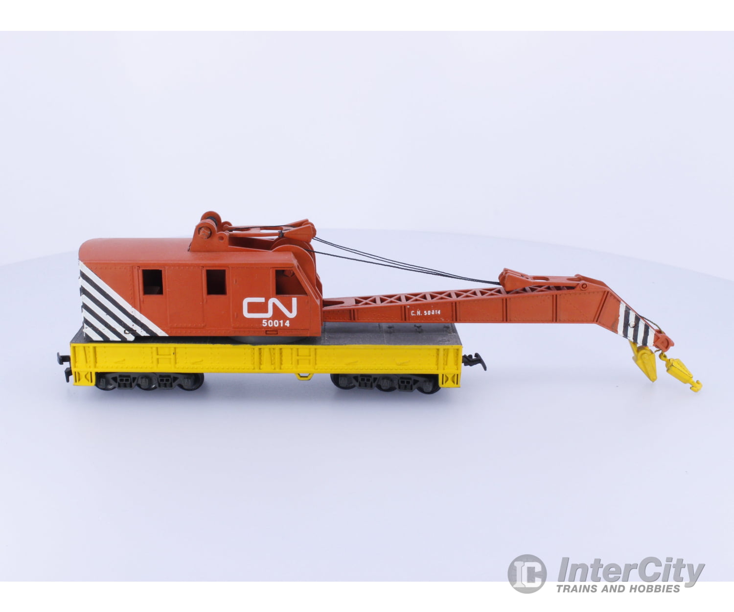 Other HO Crane Wagon Plastic Wheels Canadian National (CN) 50014 Freight Cars