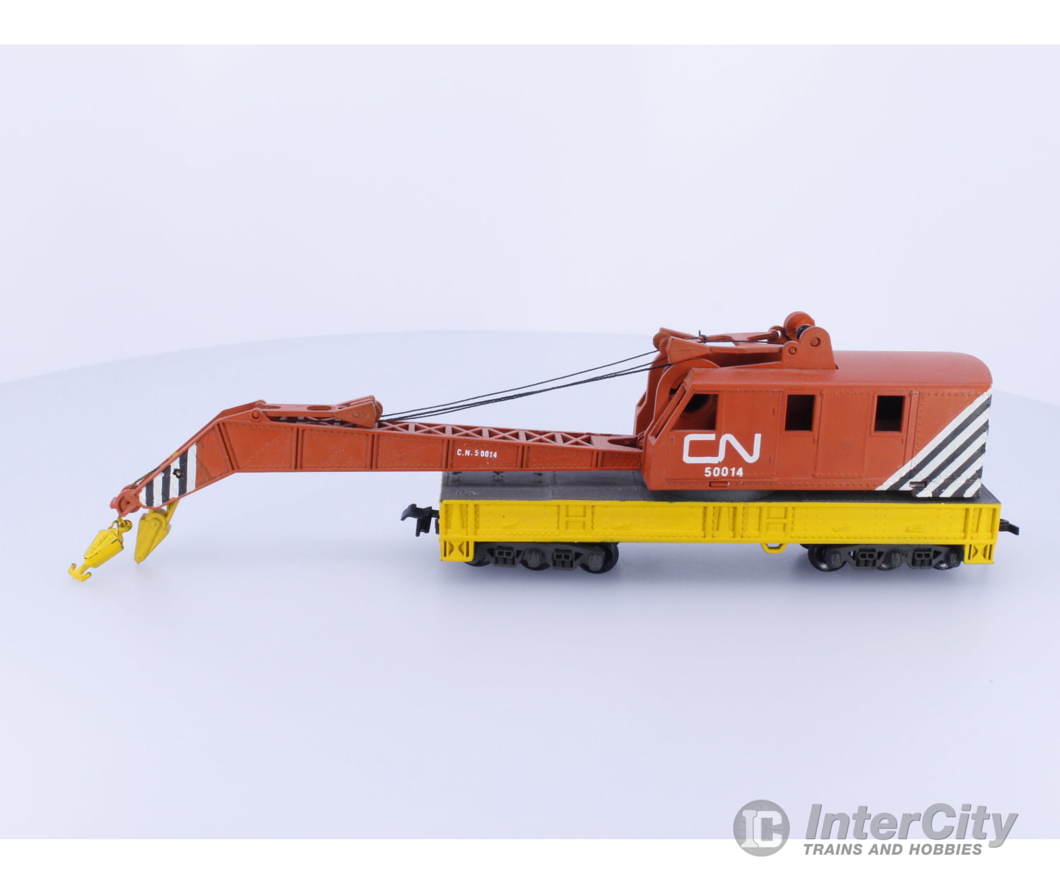 Other HO Crane Wagon Plastic Wheels Canadian National (CN) 50014 Freight Cars