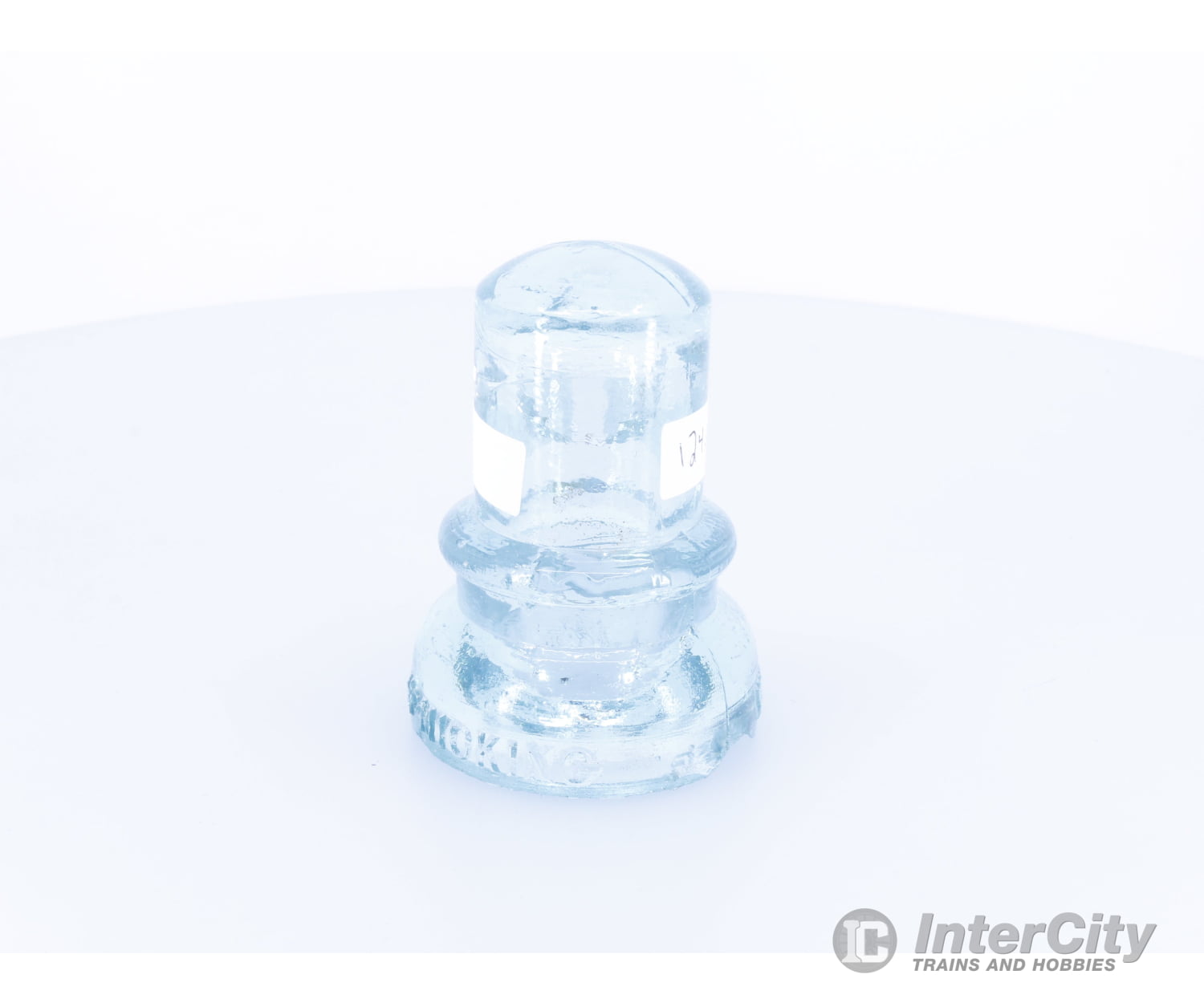 Other VictoriaBC75 Aqua Glass Insulator Threadless McMicking (#1) Collectibles