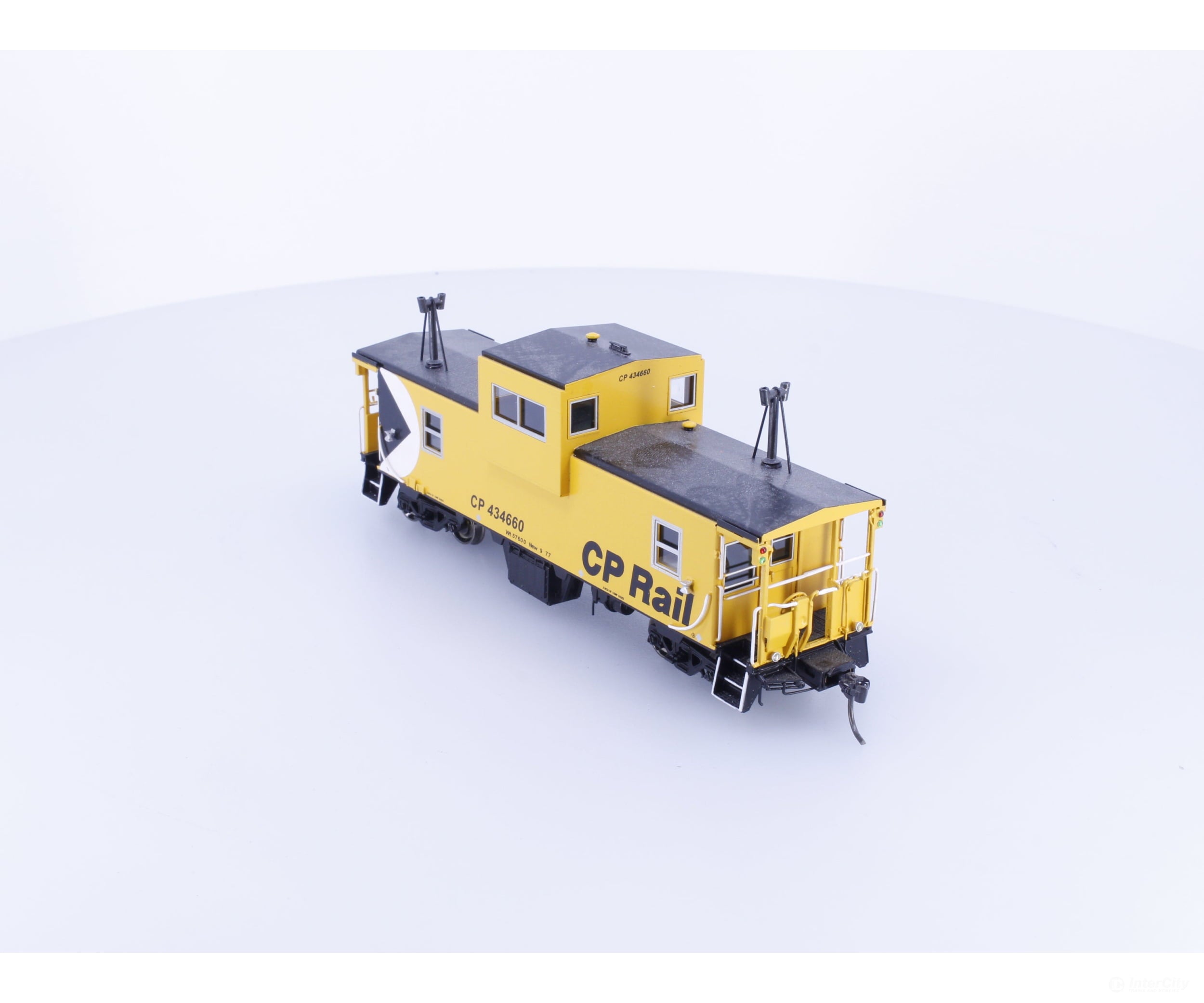 Overland 087030015.1 HO Brass Steel Wide Vision Caboose Canadian Pacific (CP) 434660 - Freight Cars