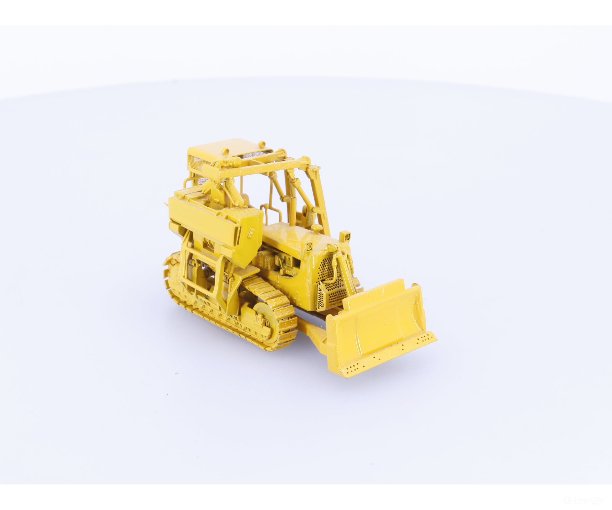 Overland 3377.1 HO Brass Bulldozer with Side Boom - Vehicles
