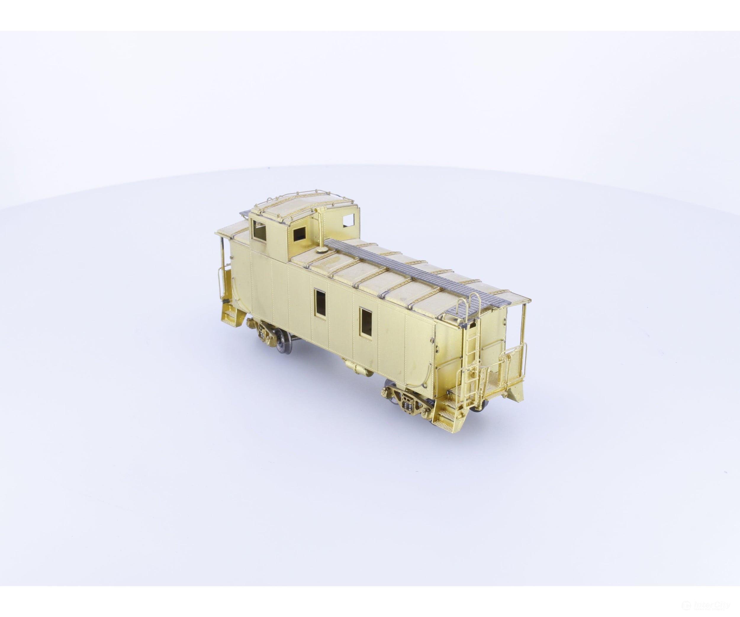 Overland 3813 HO Brass Steel Caboose Rectangular Raised Roof Panel Large Cupola and Windows Canadian Pacific (CP)