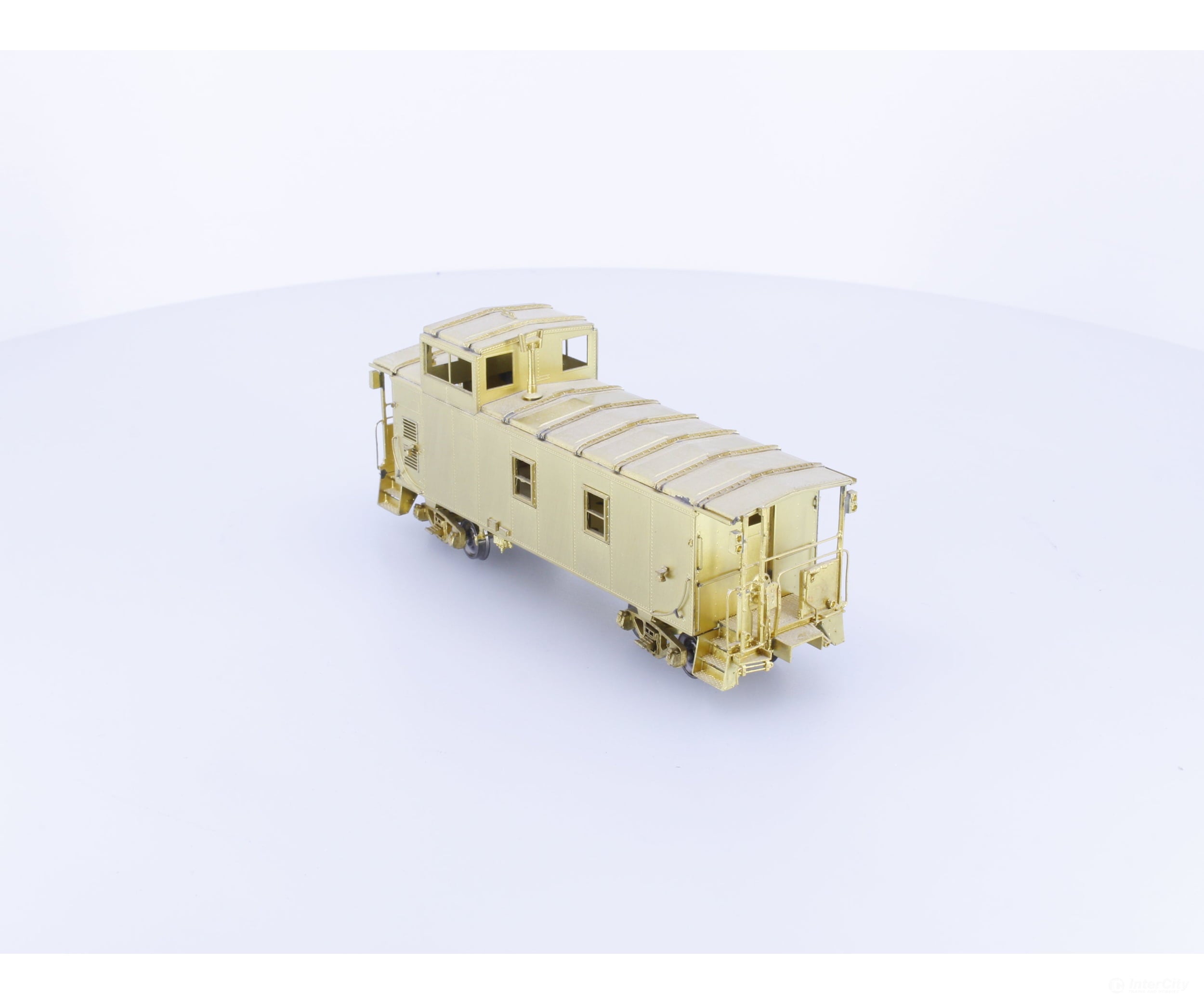 Overland 3815 HO Brass Steel Caboose Rectangular Raised Roof Panels Generator Equipped Canadian Pacific (CP) - Freight