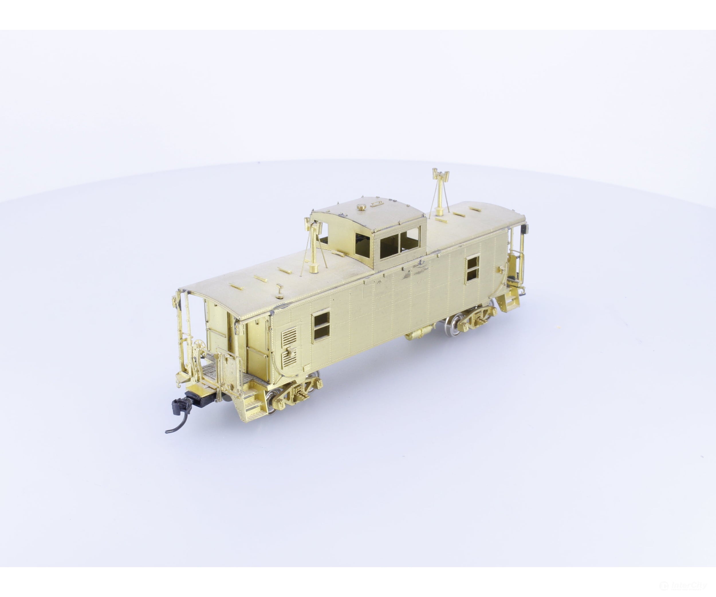 Overland 3823 HO Brass Steel Extended Cupola Caboose Riveted Body Radial Roof Canadian Pacific (CP) - Freight Cars